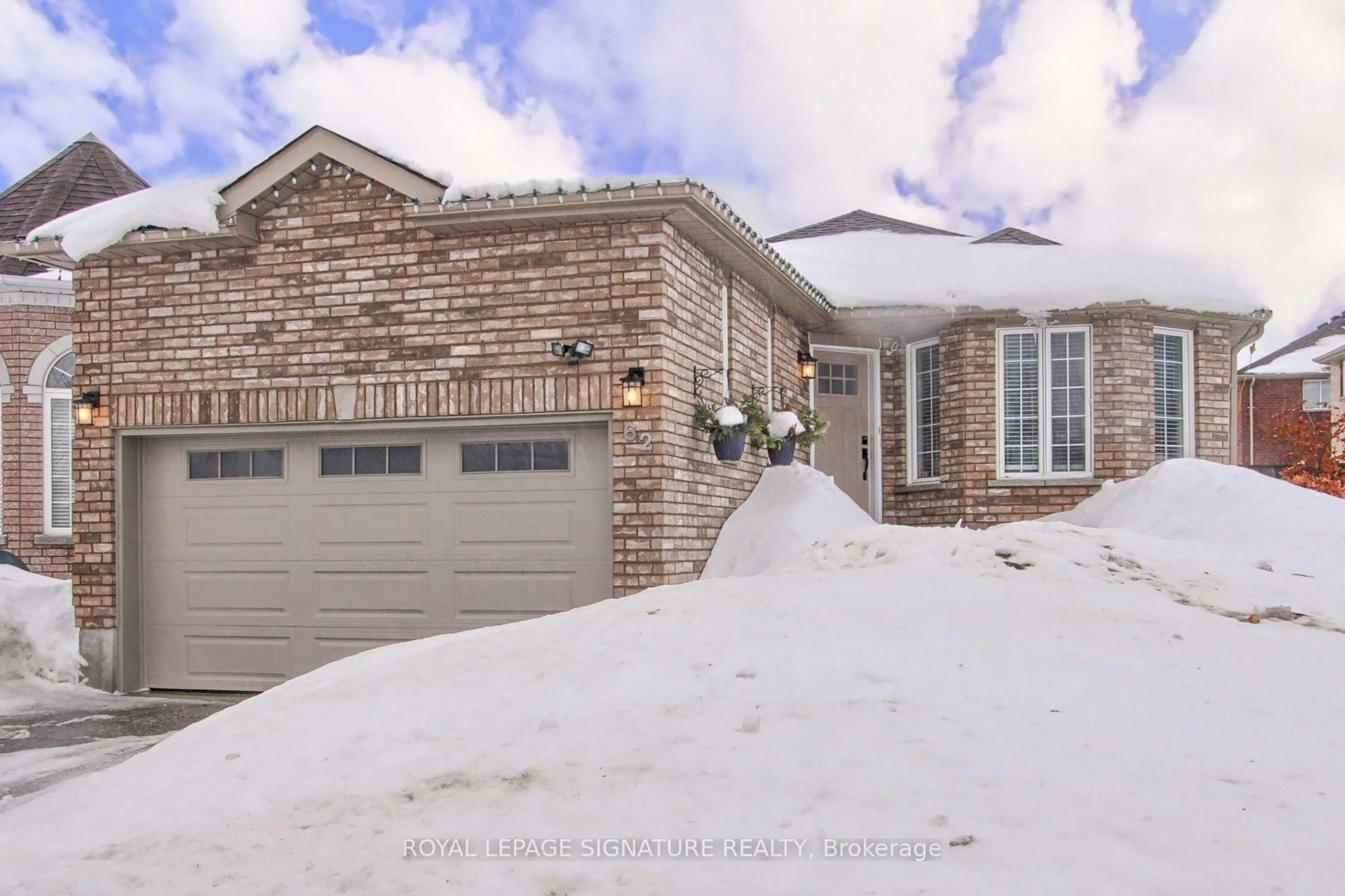 Home with brick exterior material, street for 62 CLOUGHLEY Dr, Barrie Ontario L4N 9T7