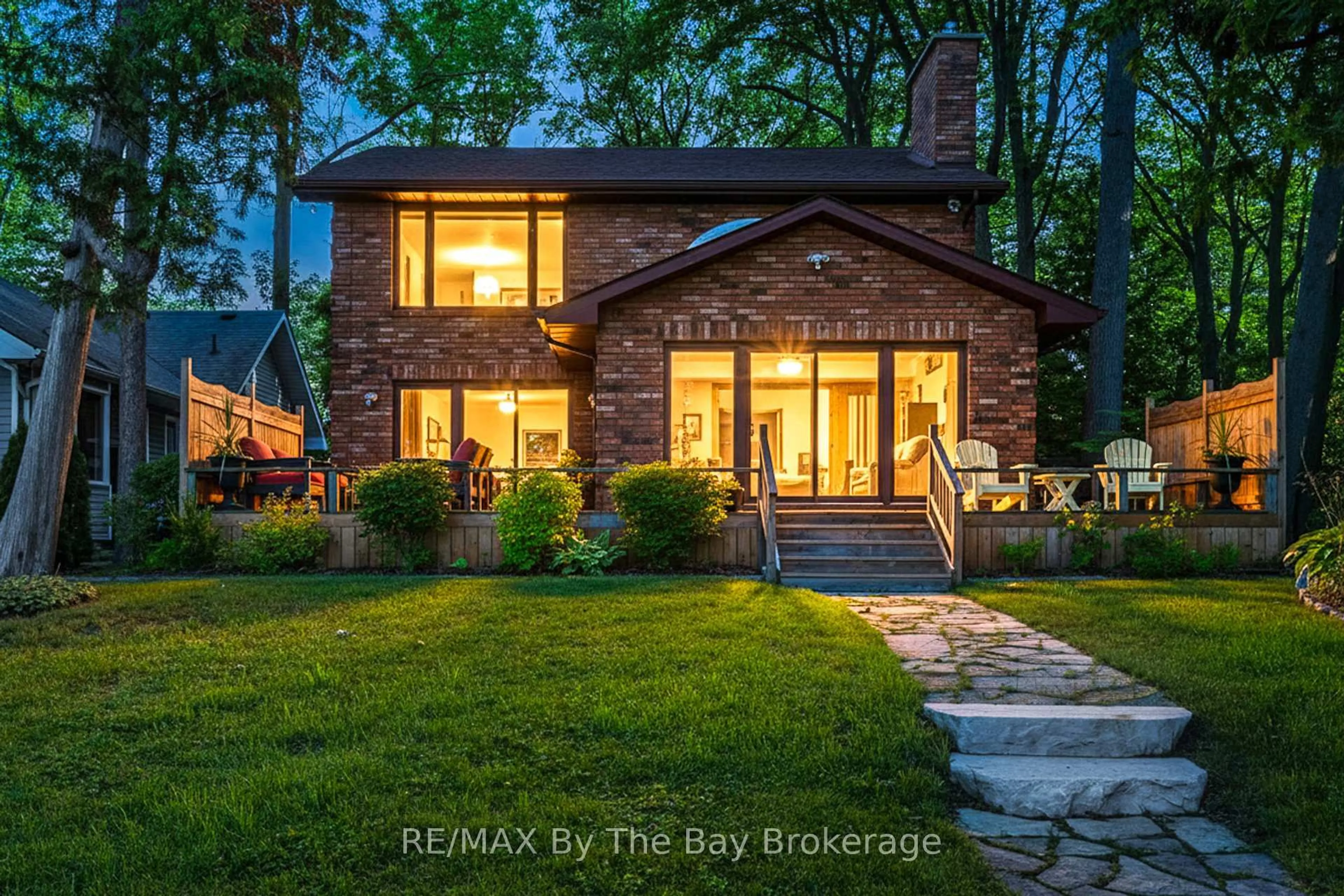 Home with brick exterior material, street for 38 Willow Dr, Tiny Ontario L0L 1P1