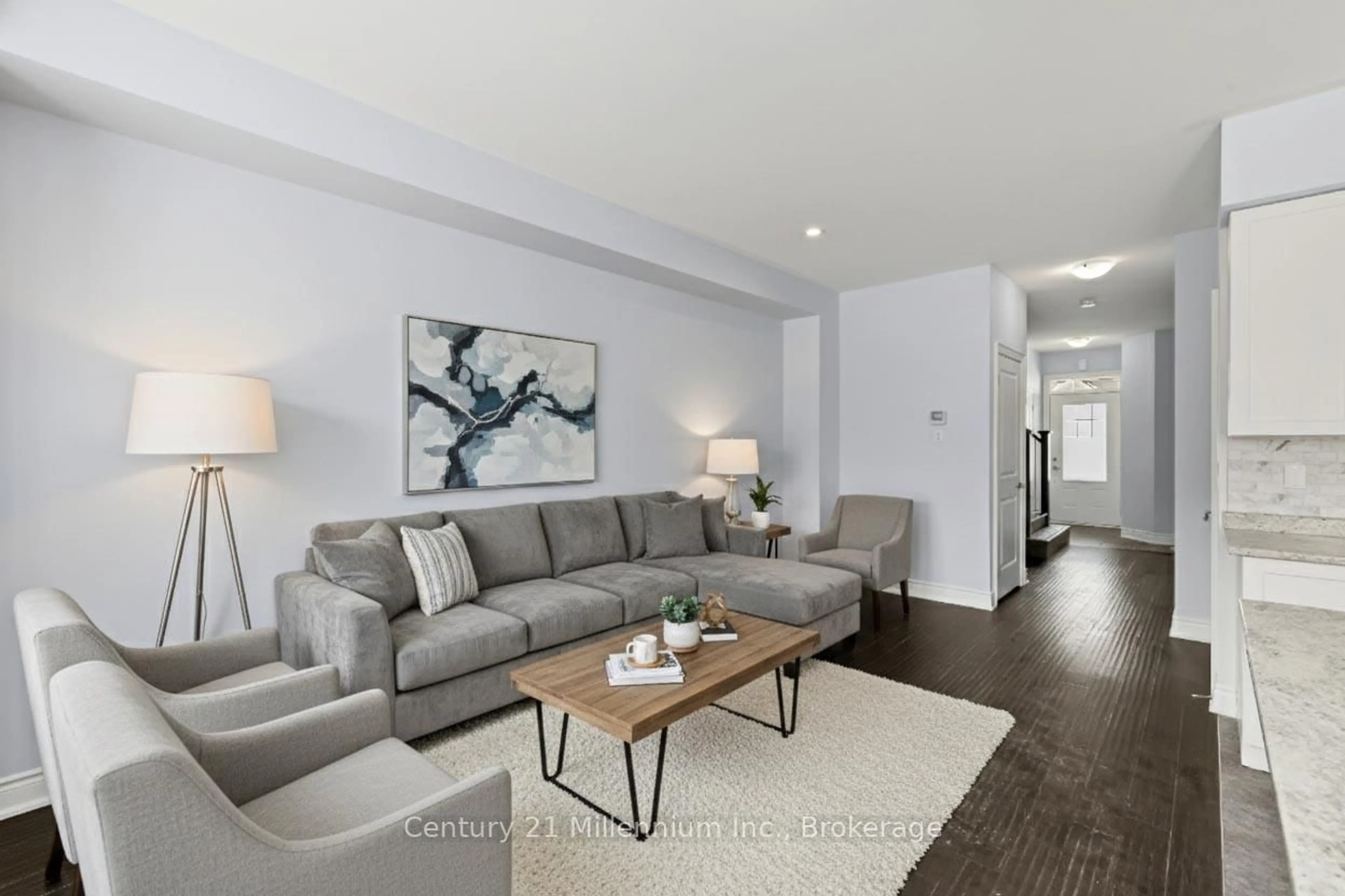 Living room with furniture, unknown for 110 Sandy Coast Cres, Wasaga Beach Ontario L9Z 0G1