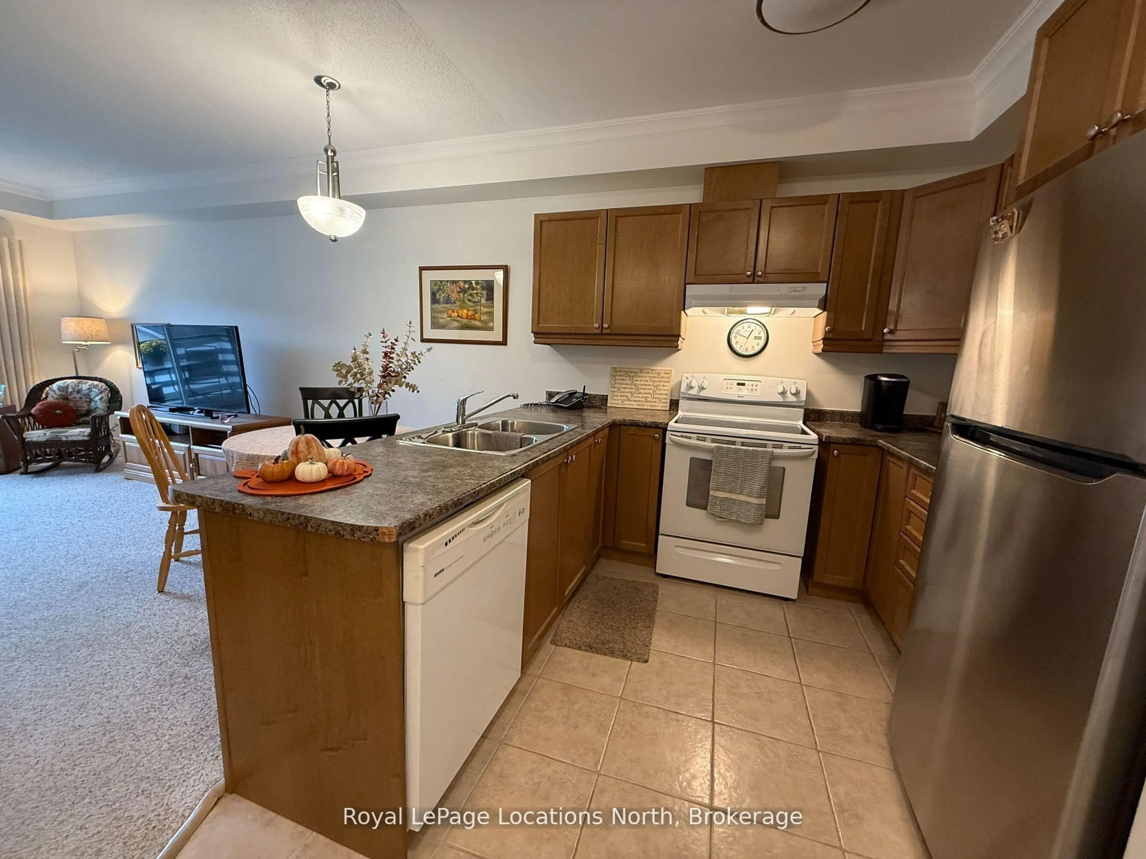 Standard kitchen, unknown for 91 RAGLAN St #303, Collingwood Ontario L9Y 4V3