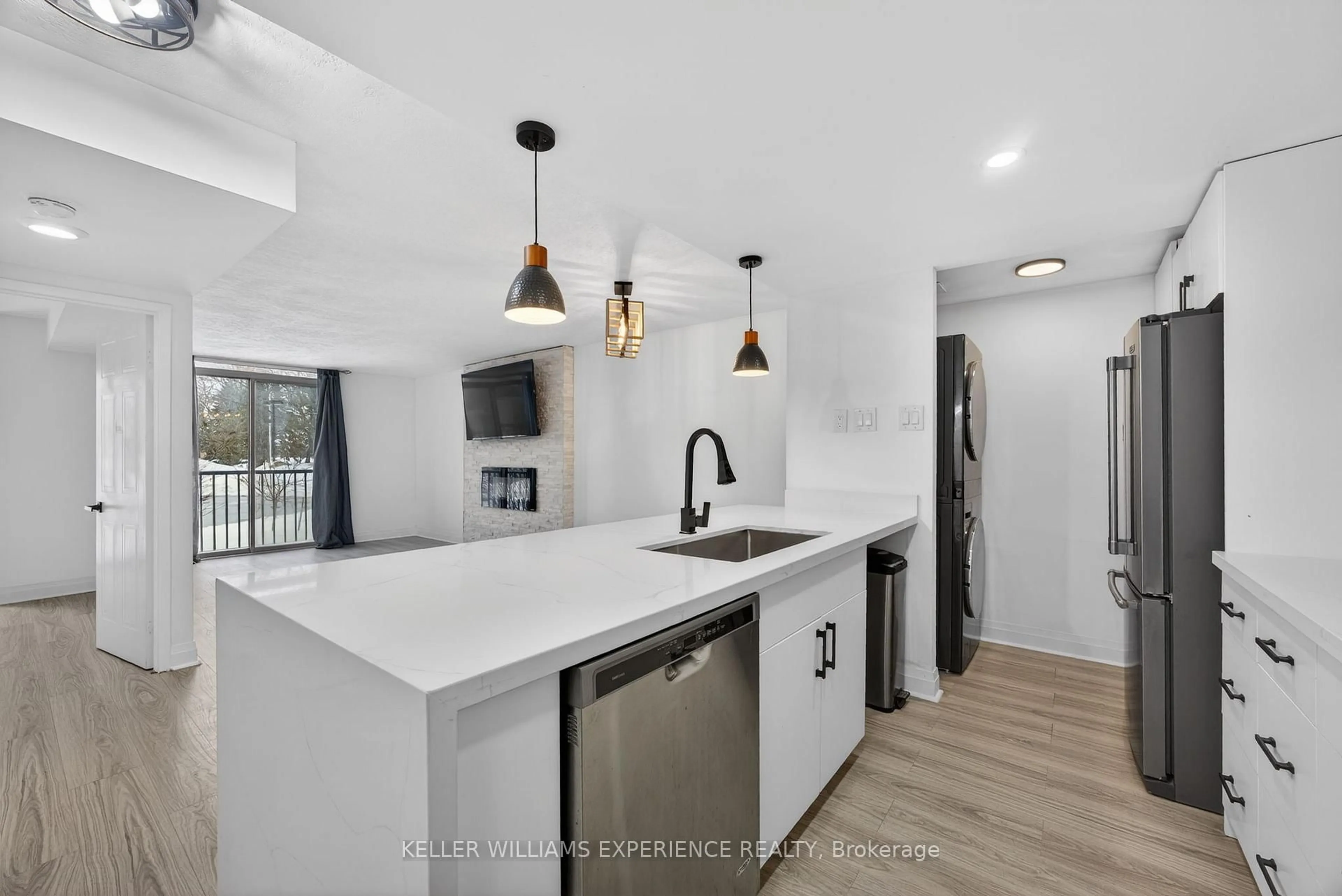 Open concept kitchen, unknown for 75 Ellen St #104, Barrie Ontario L4N 7R6