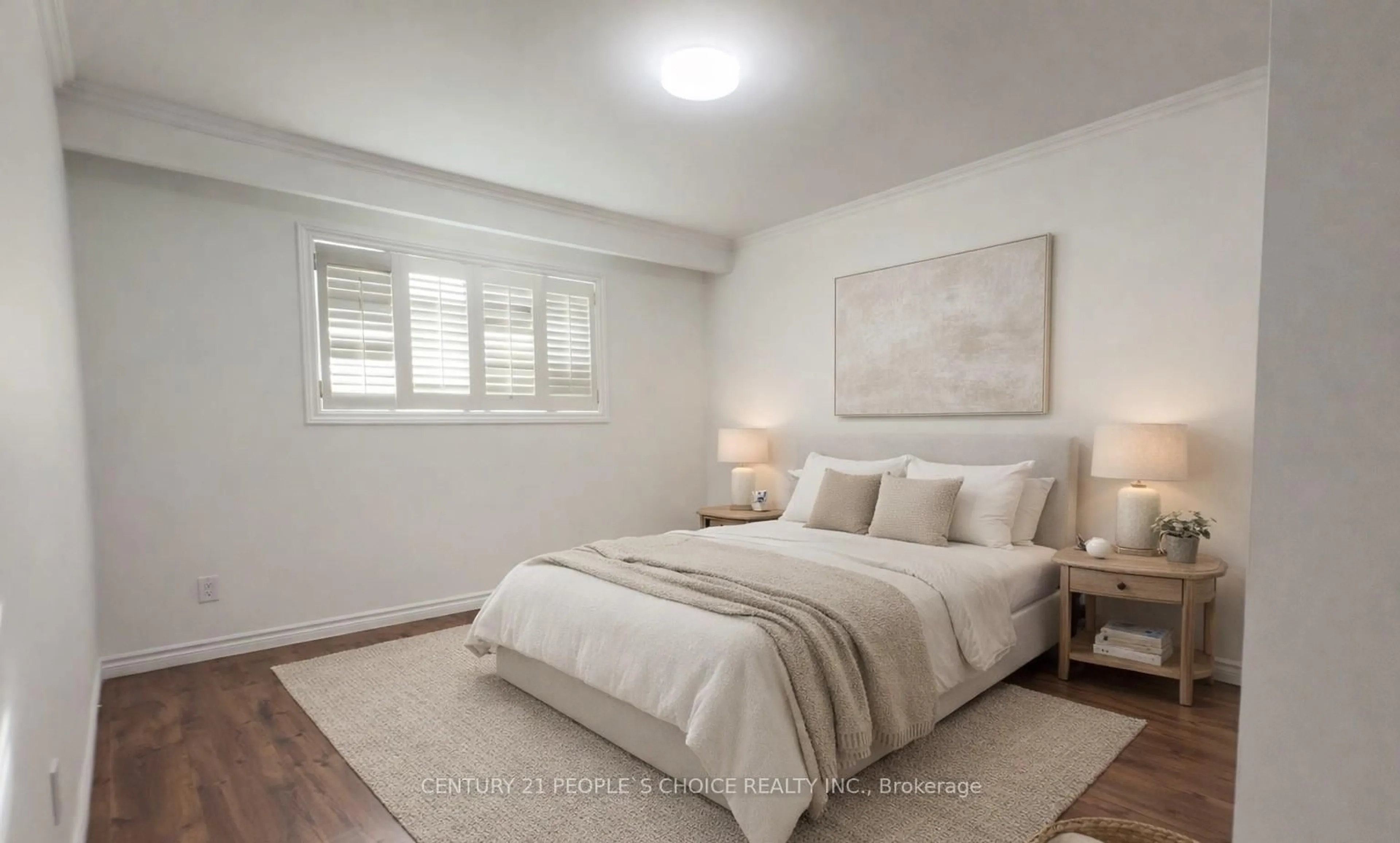 Bedroom with bed, unknown for 108 Kozlov St, Barrie Ontario L4N 4P9