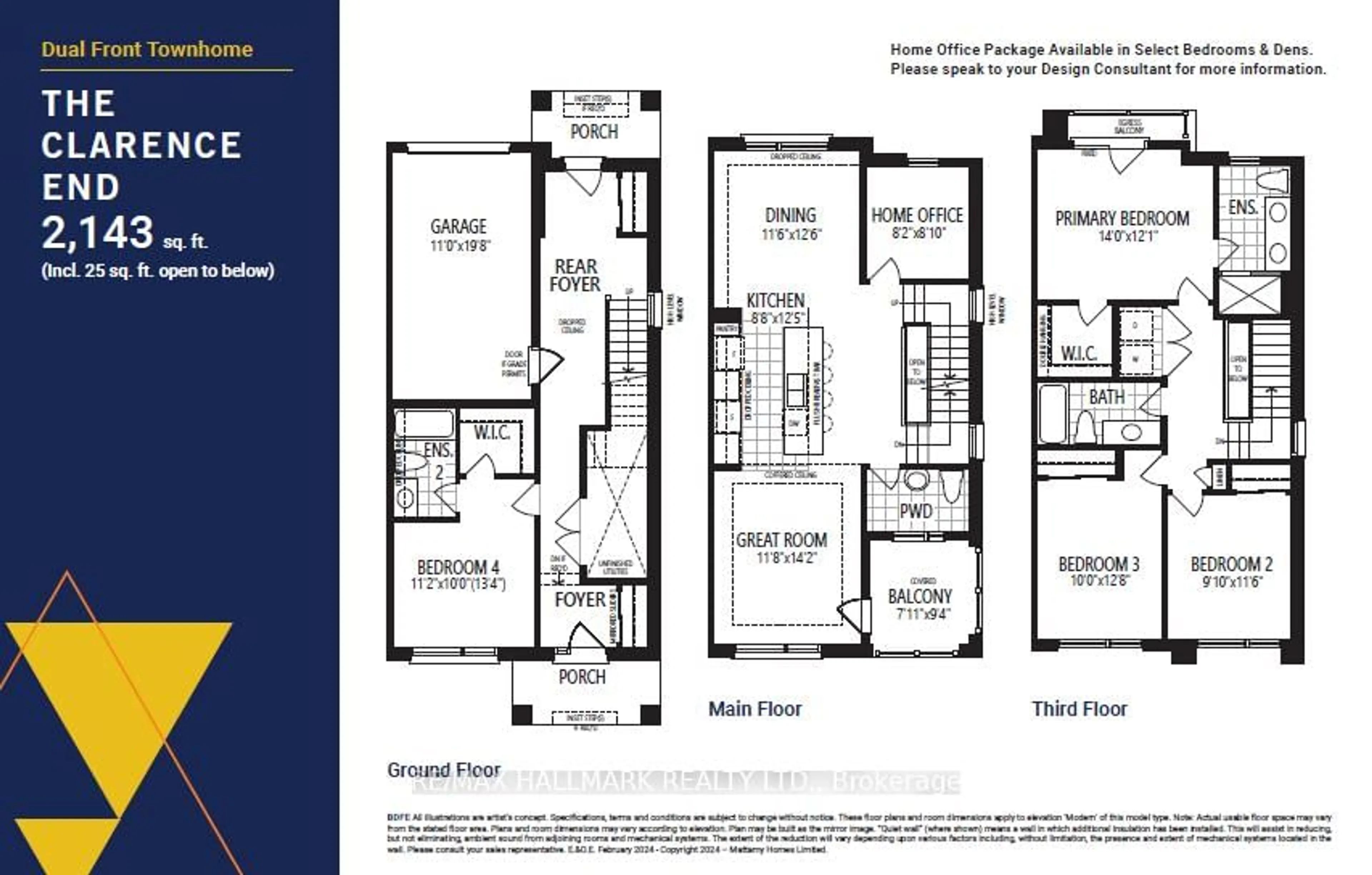 Floor plan for 126 Pearen Lane, Barrie Ontario L9J 1A5
