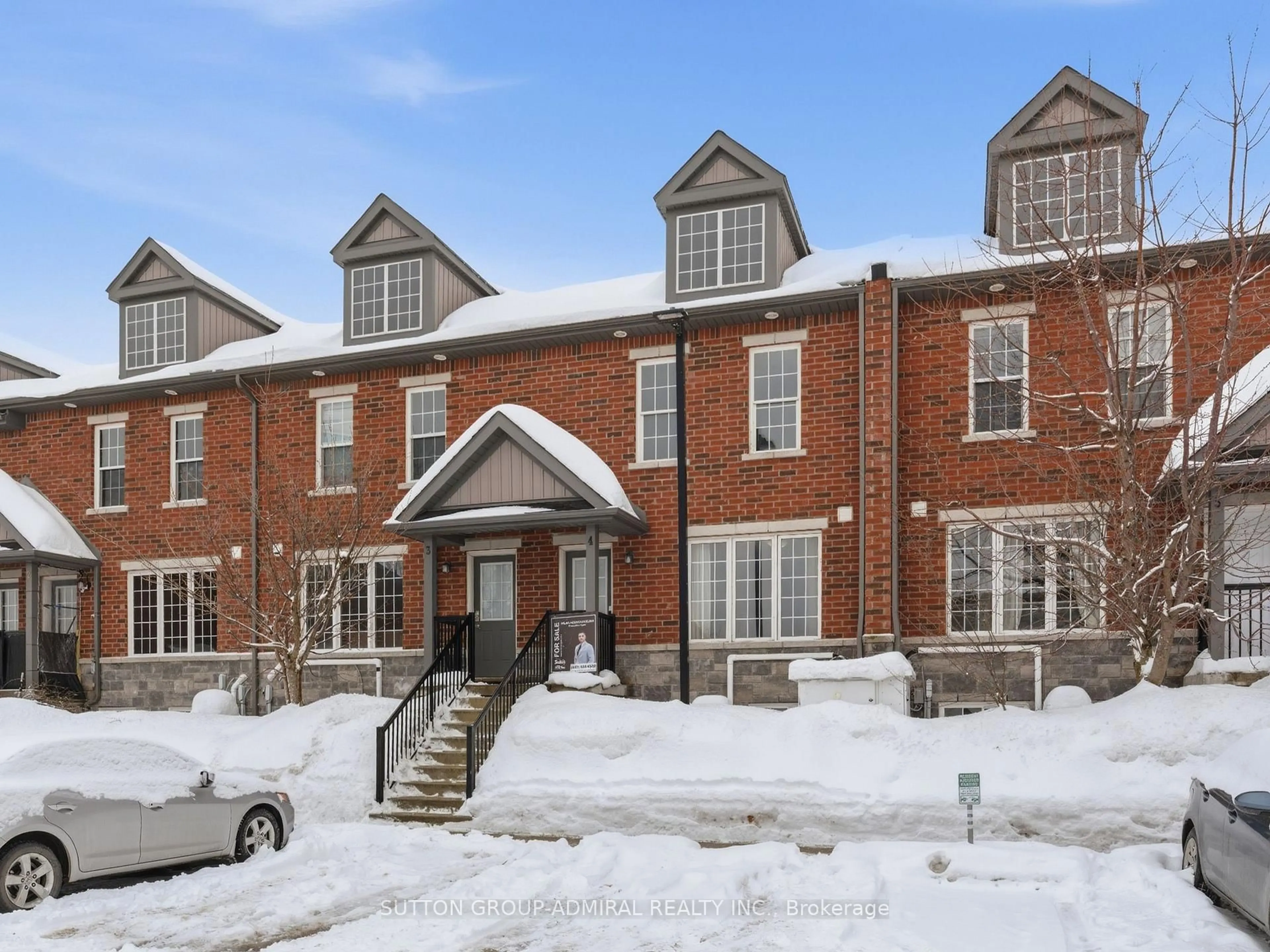 Home with brick exterior material, street for 244 Penetanguishene Rd #4, Barrie Ontario L4M 7C2