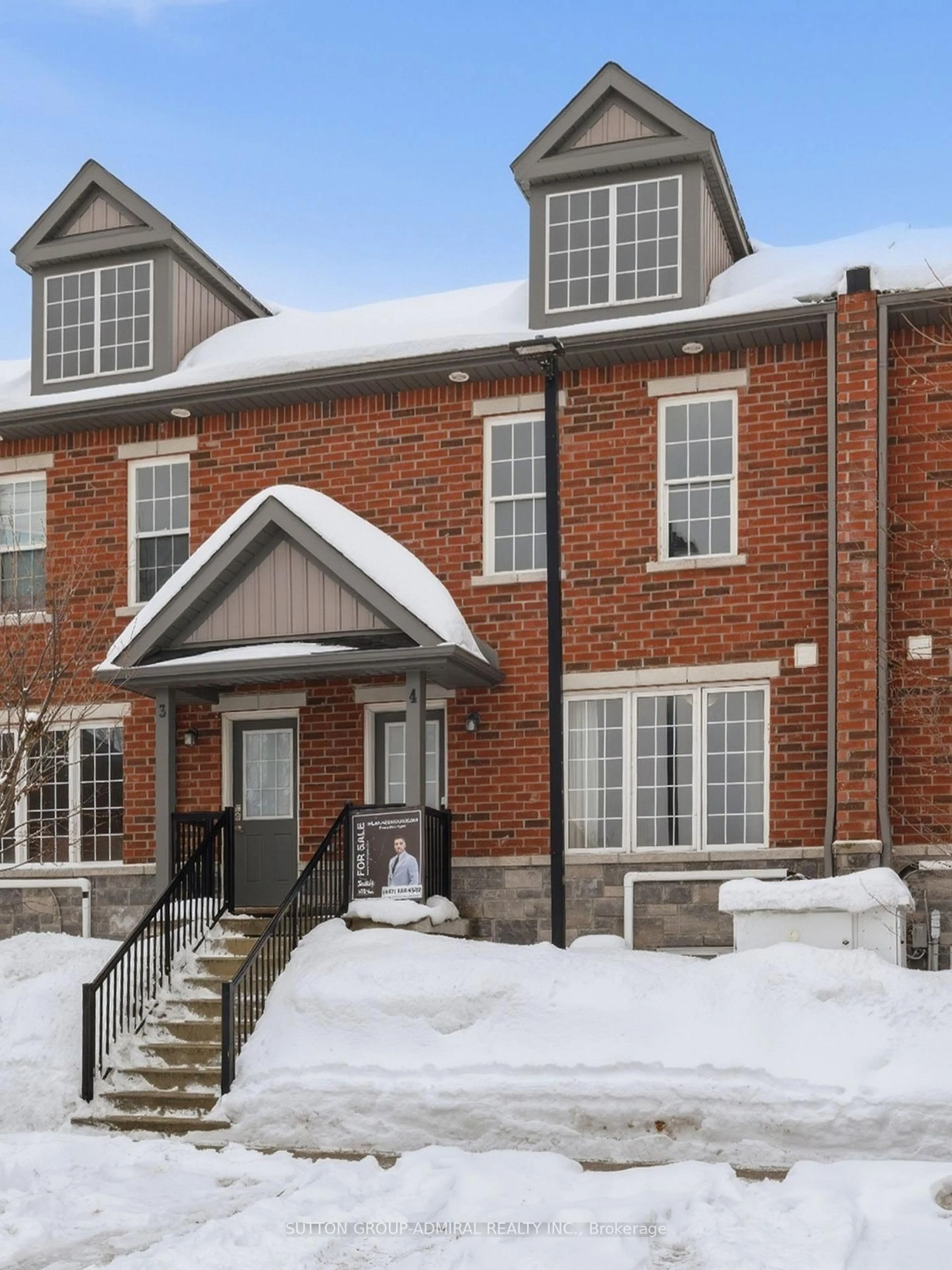 Home with brick exterior material, street for 244 Penetanguishene Rd #4, Barrie Ontario L4M 7C2
