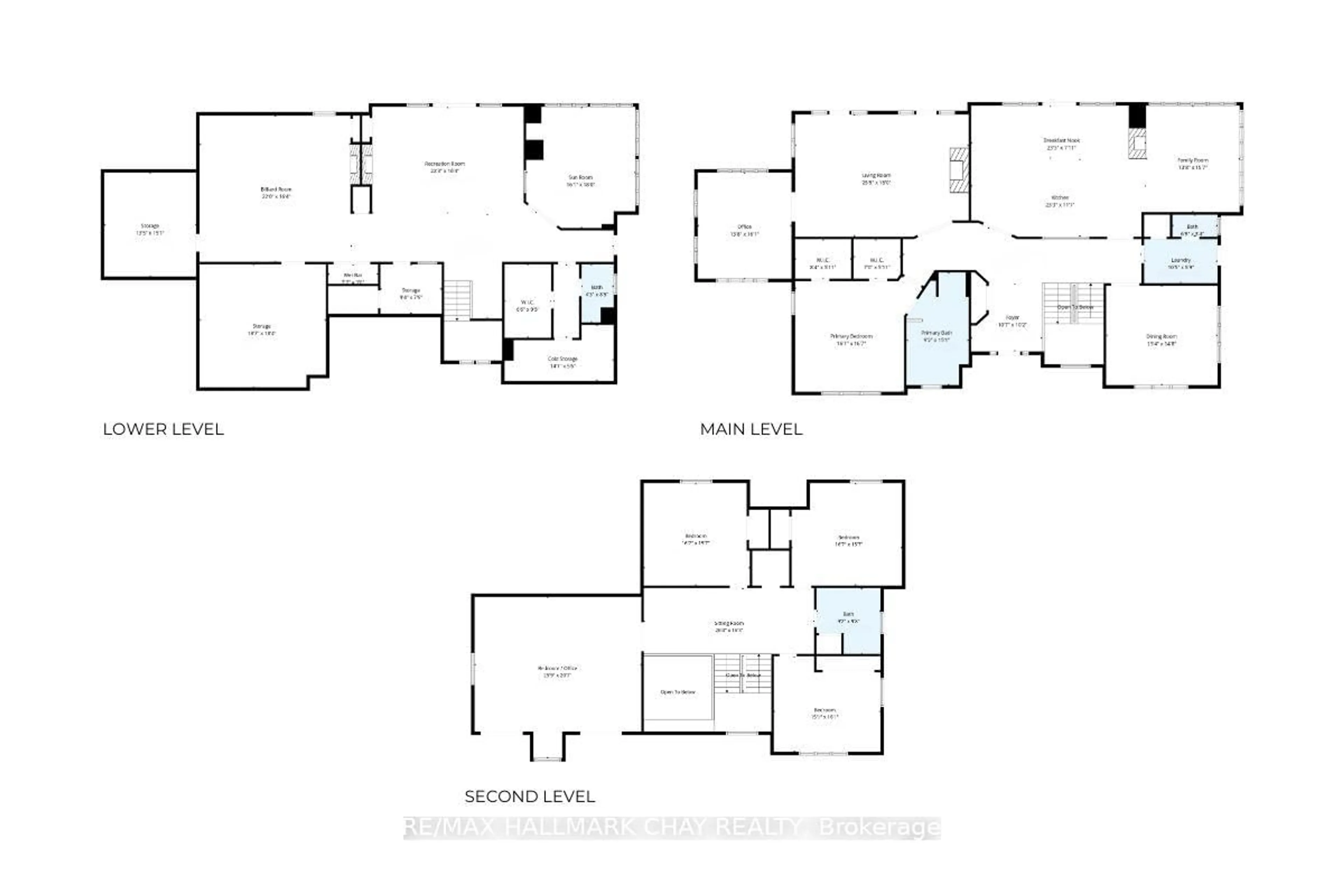 Floor plan for 3778 Vasey Rd, Tay Ontario L0K 2C0