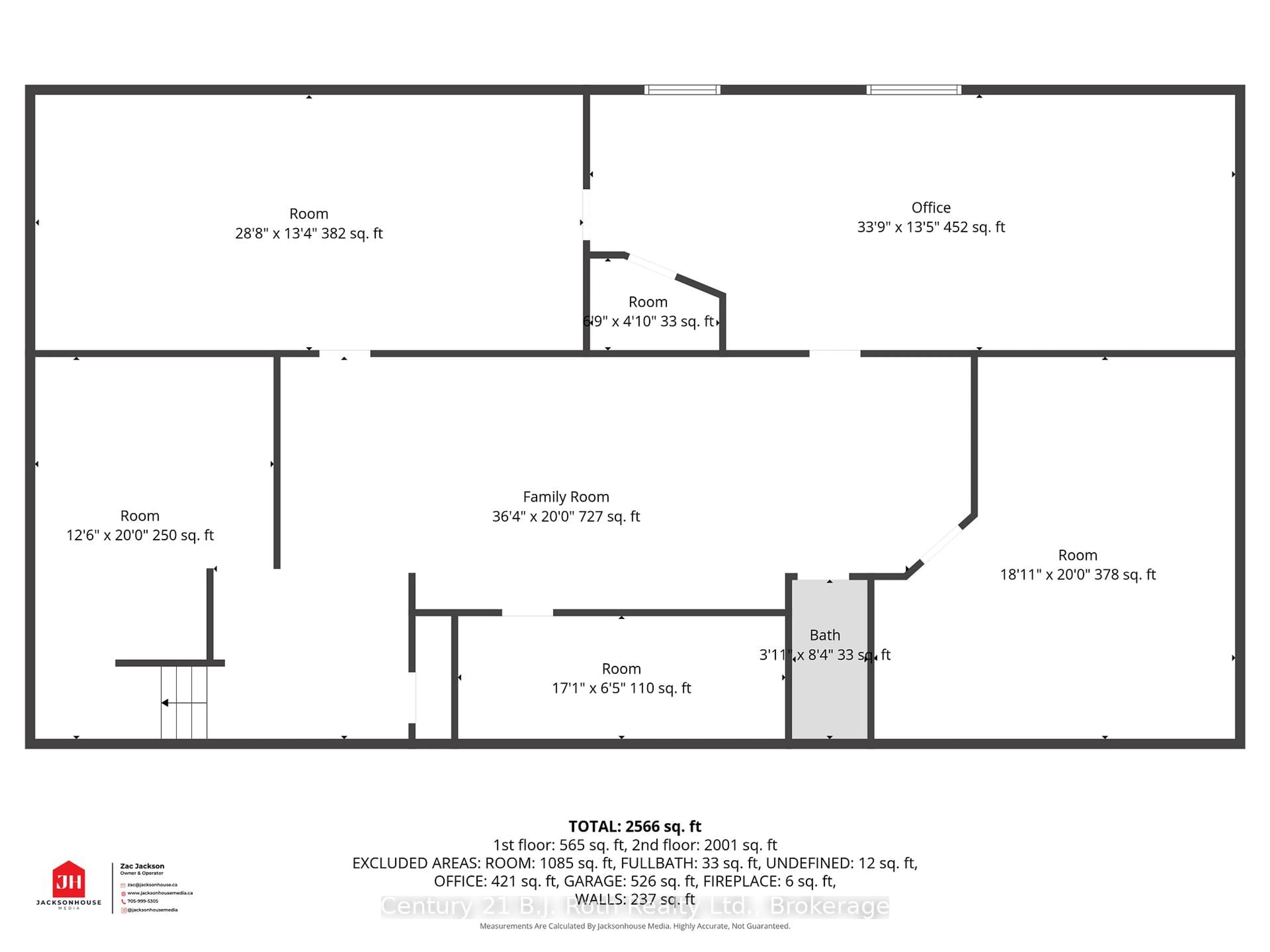 Floor plan for 179 Bayshore Dr, Ramara Ontario L0K 1B0