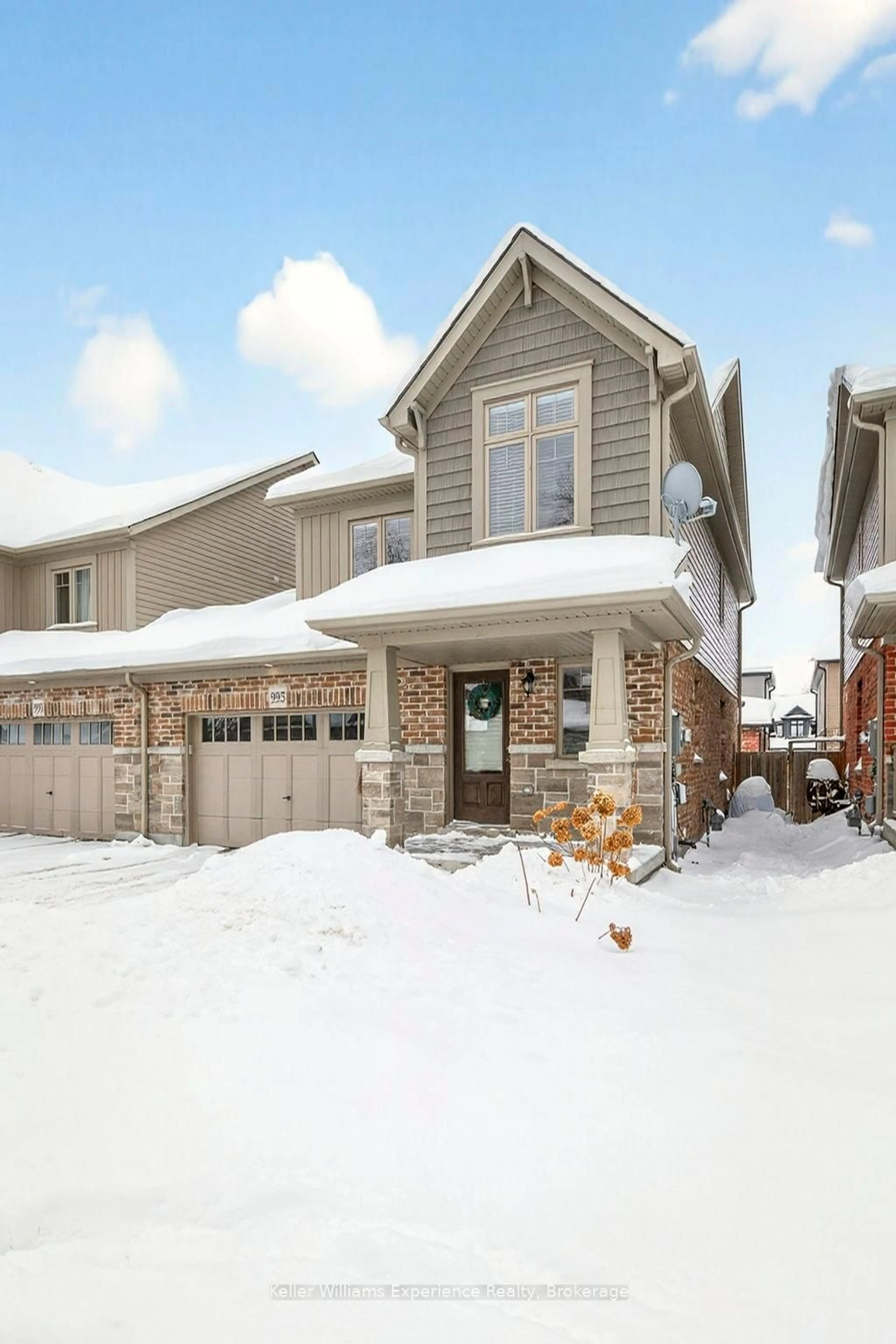 Home with brick exterior material, street for 995 Cook Dr, Midland Ontario L4R 0E4