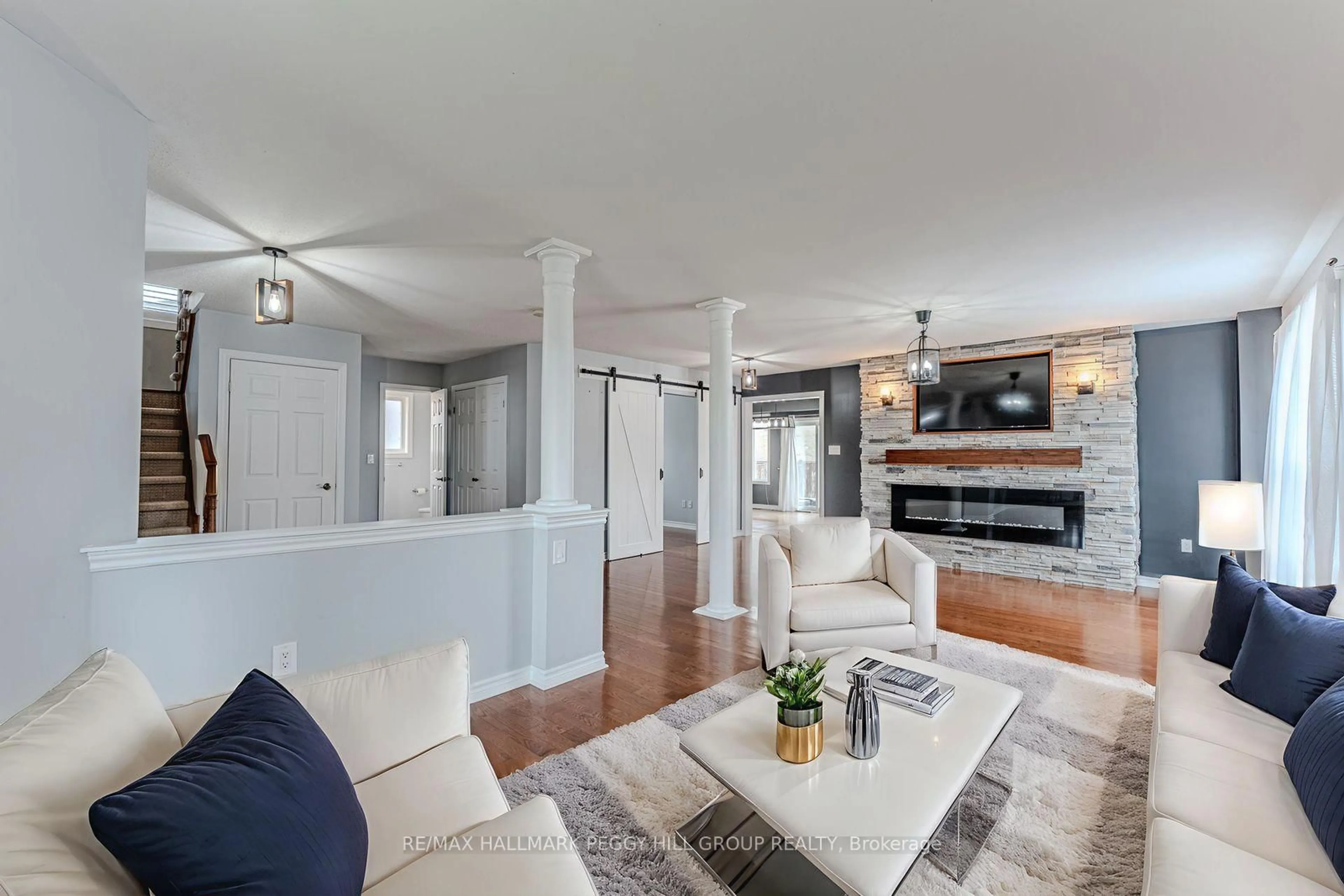 Living room with furniture, unknown for 63 Wismer Ave, Barrie Ontario L4N 9T9