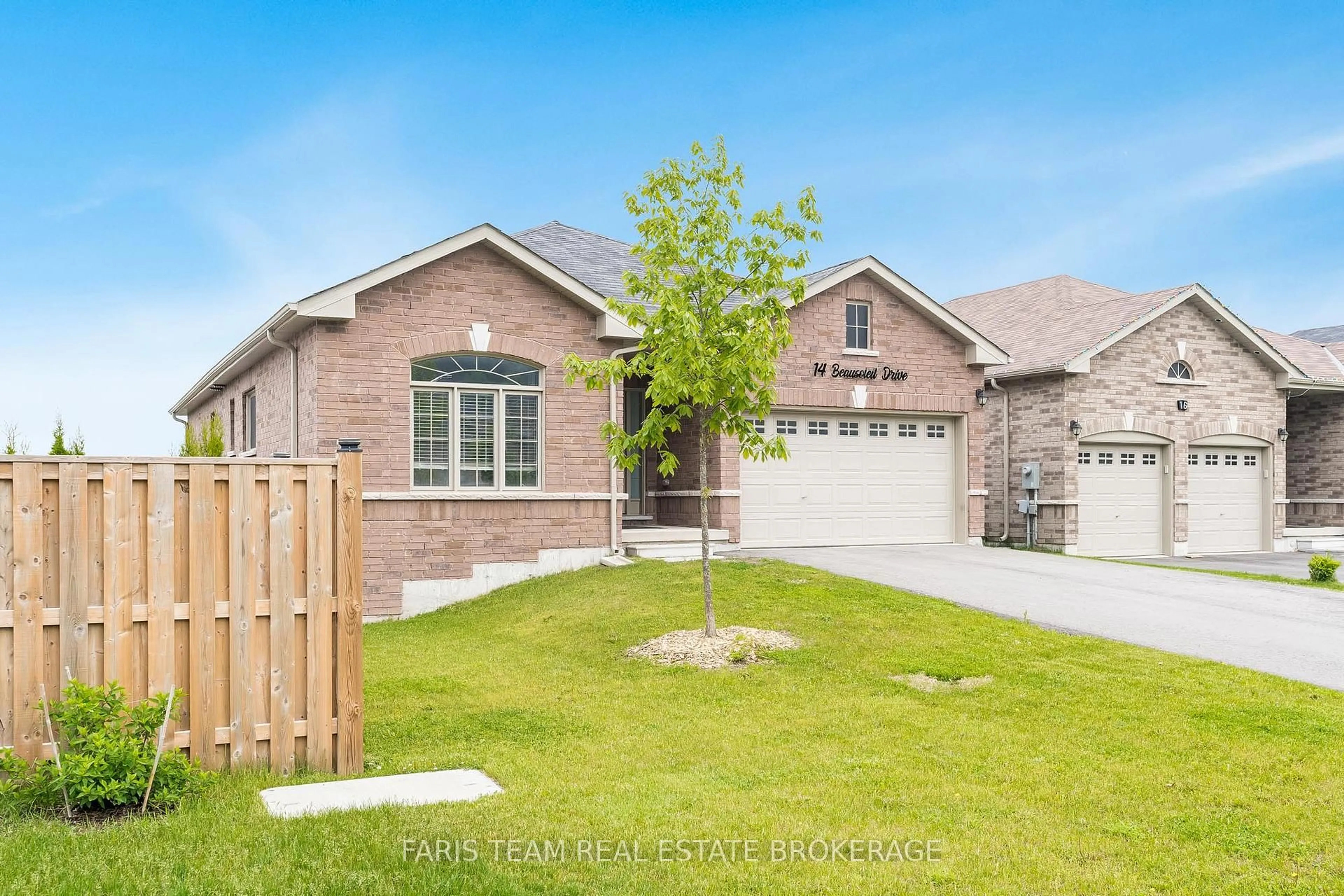 Home with brick exterior material, street for 14 Beausoleil Dr, Penetanguishene Ontario L9M 0V8
