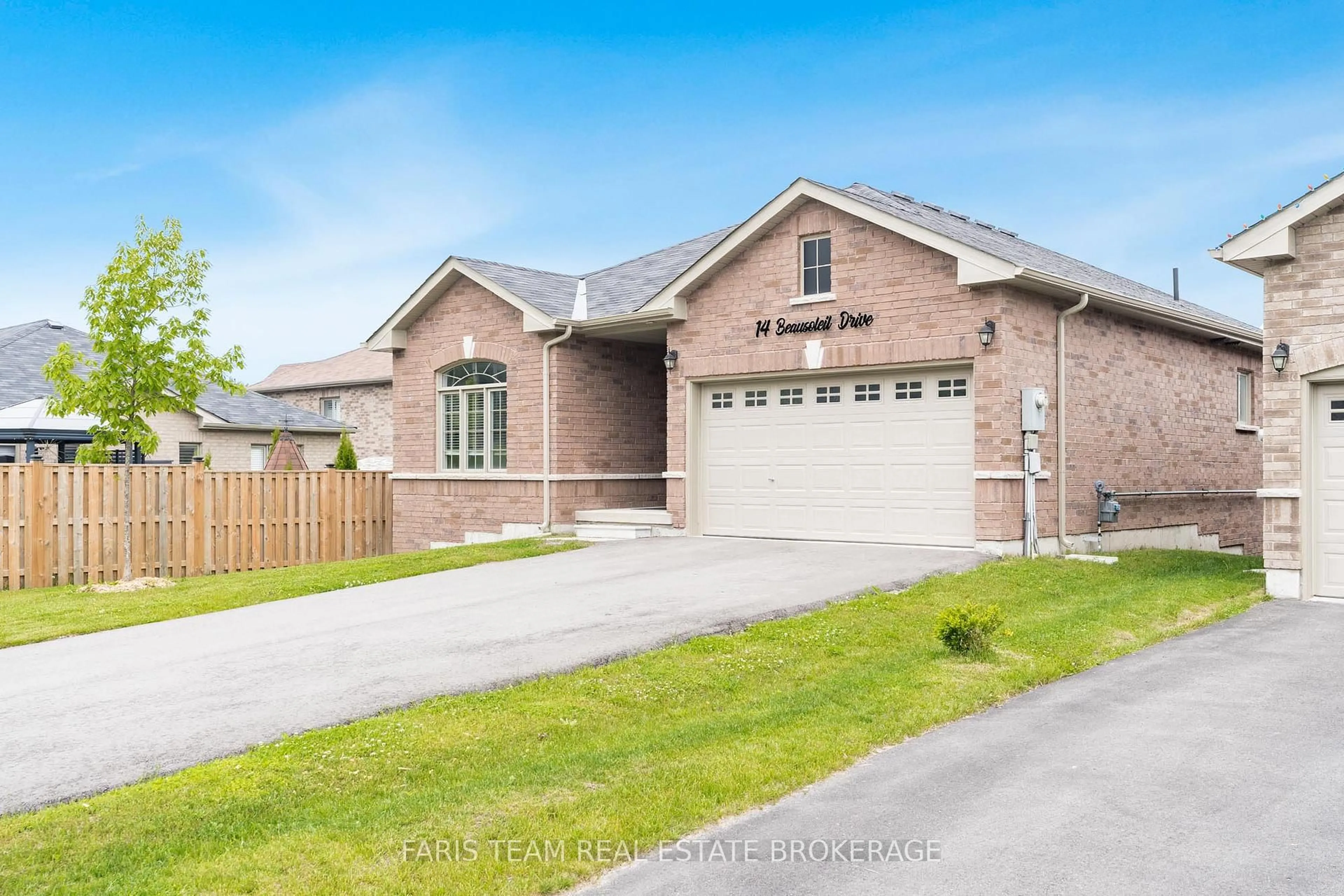 Home with brick exterior material, street for 14 Beausoleil Dr, Penetanguishene Ontario L9M 0V8