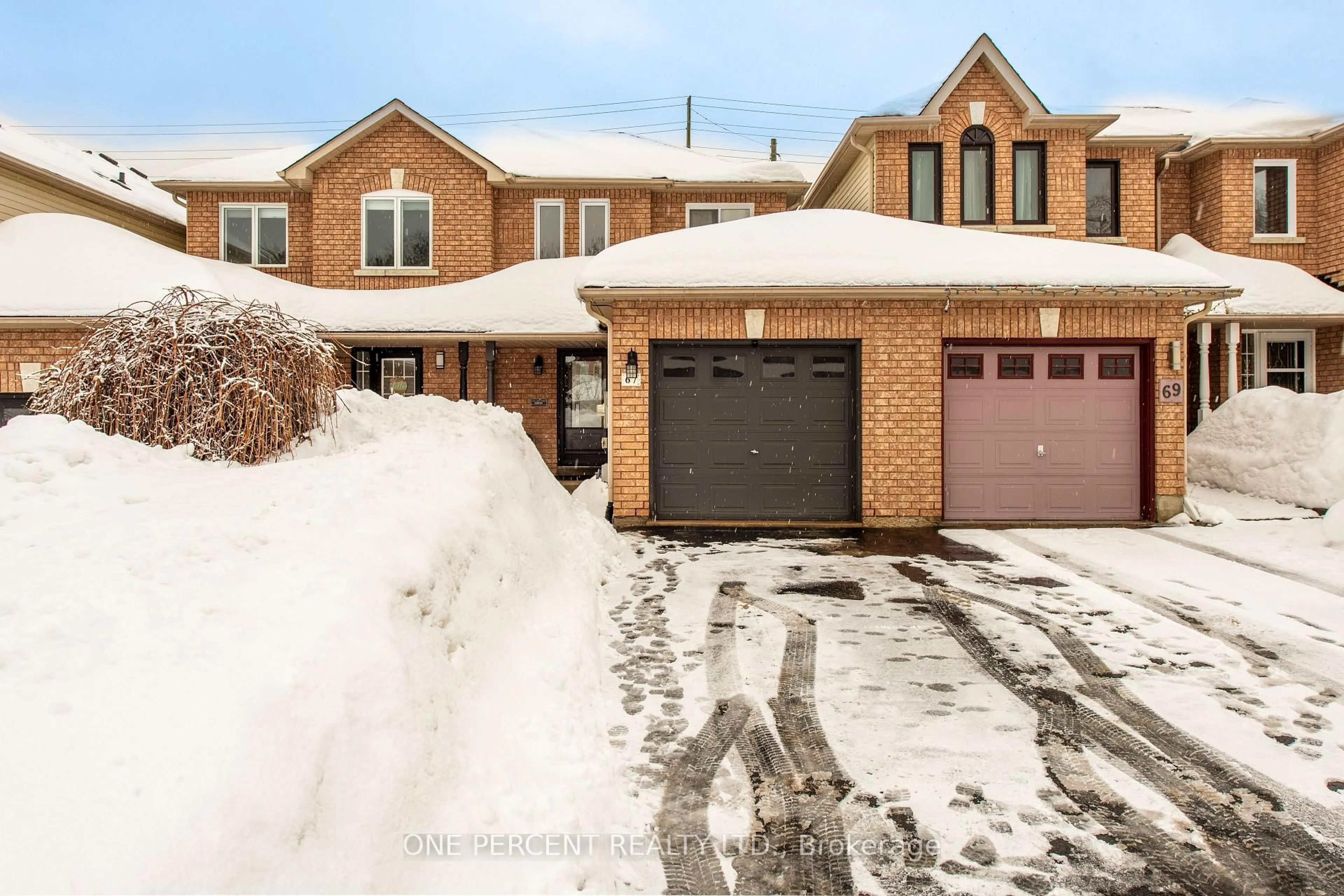 Home with brick exterior material, street for 67 Hawthorne Cres, Barrie Ontario L4N 9Y8