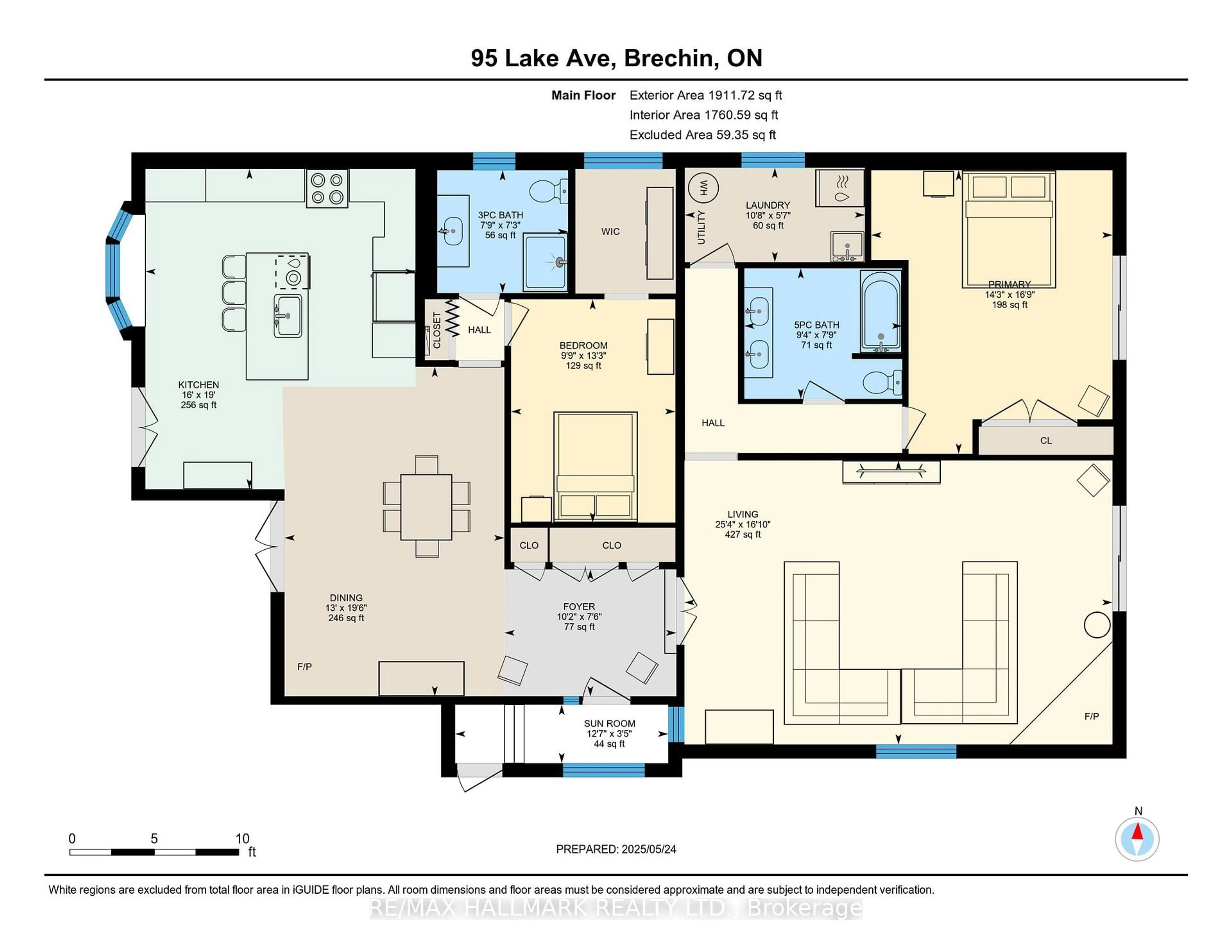 Floor plan for 95 Lake Ave, Ramara Ontario L0K 1B0