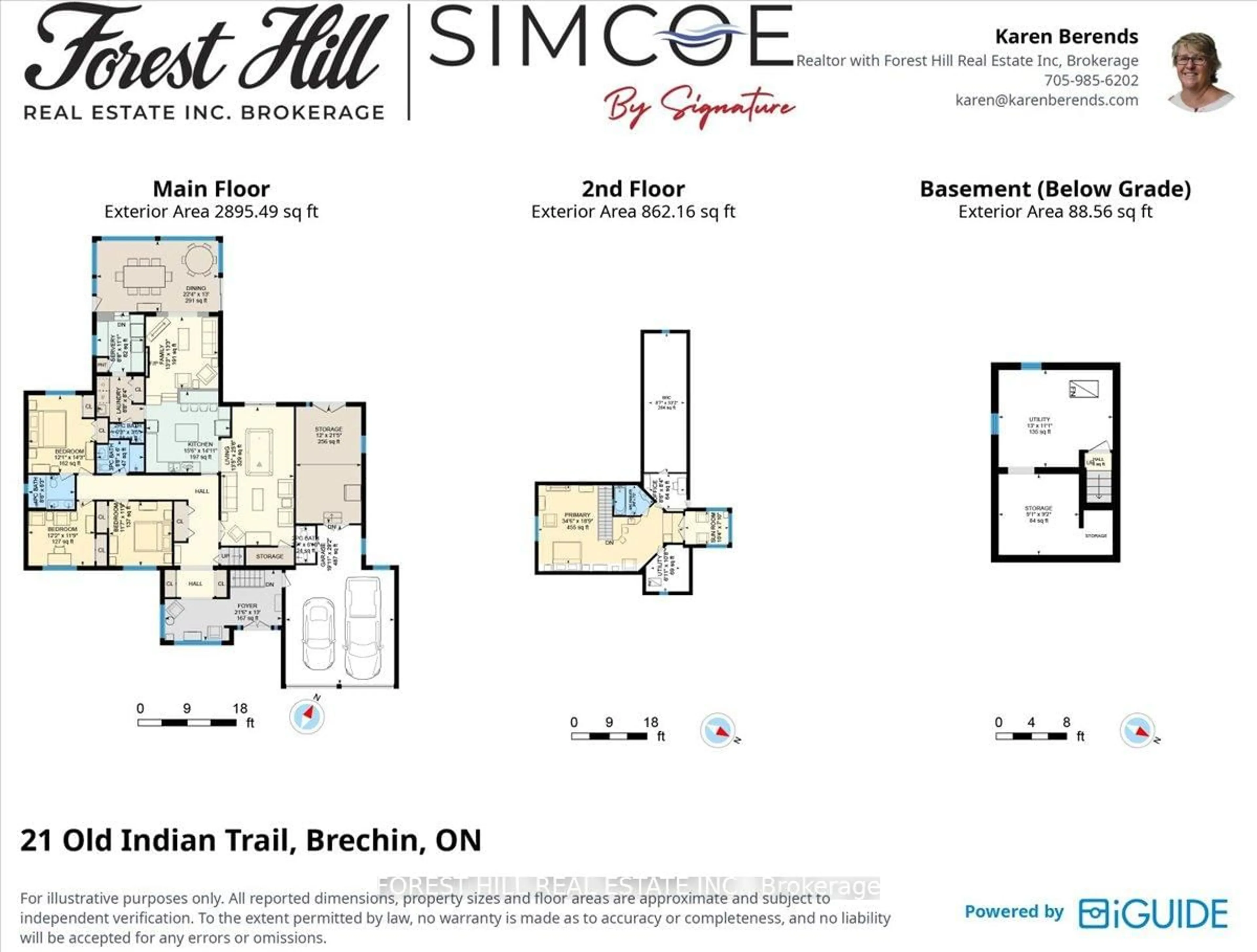 Floor plan for 21 Old Indian Tr, Ramara Ontario L0K 1B0