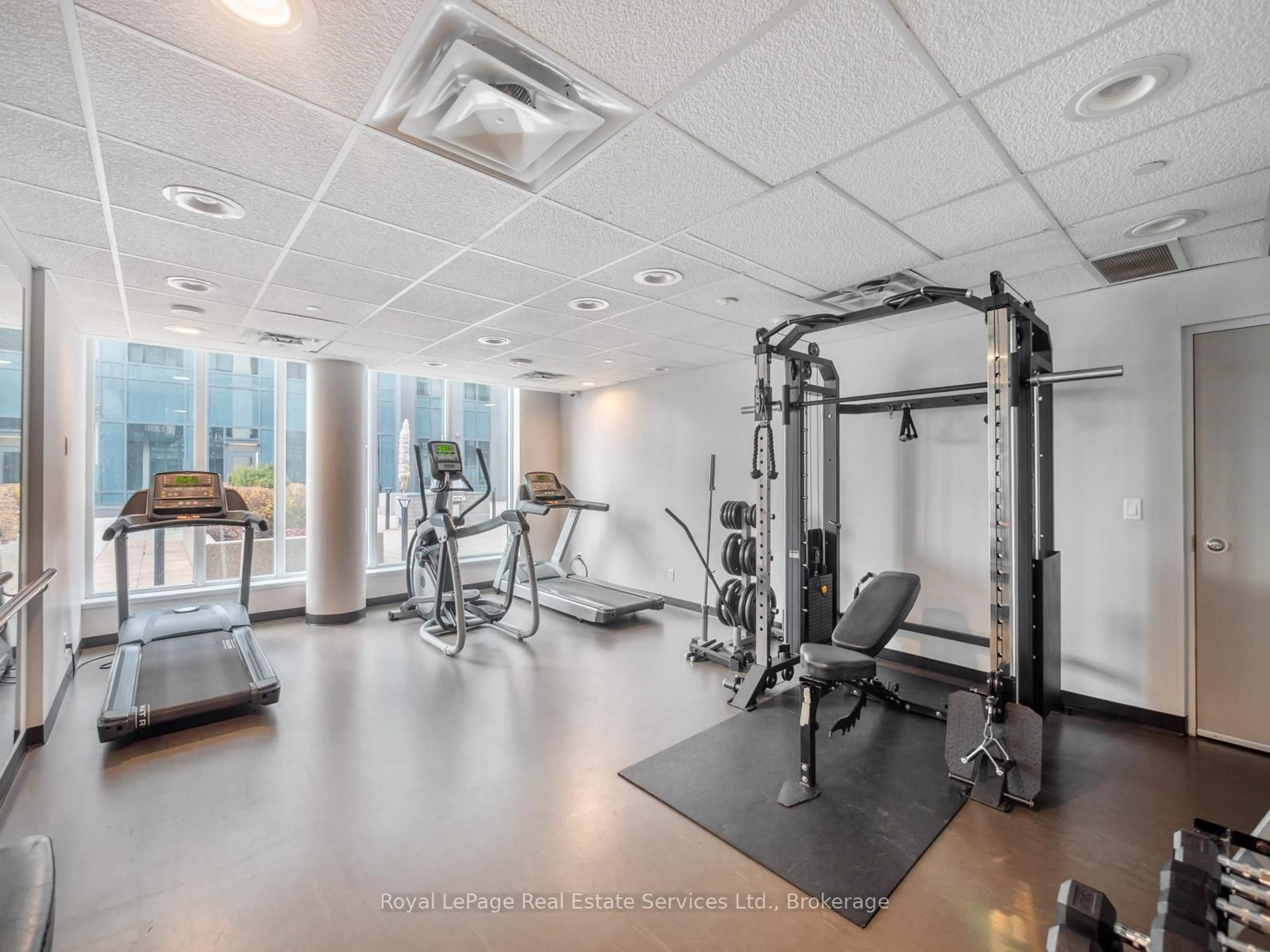 Gym or fitness room for 111 Worsley St #709, Barrie Ontario L4M 0J5