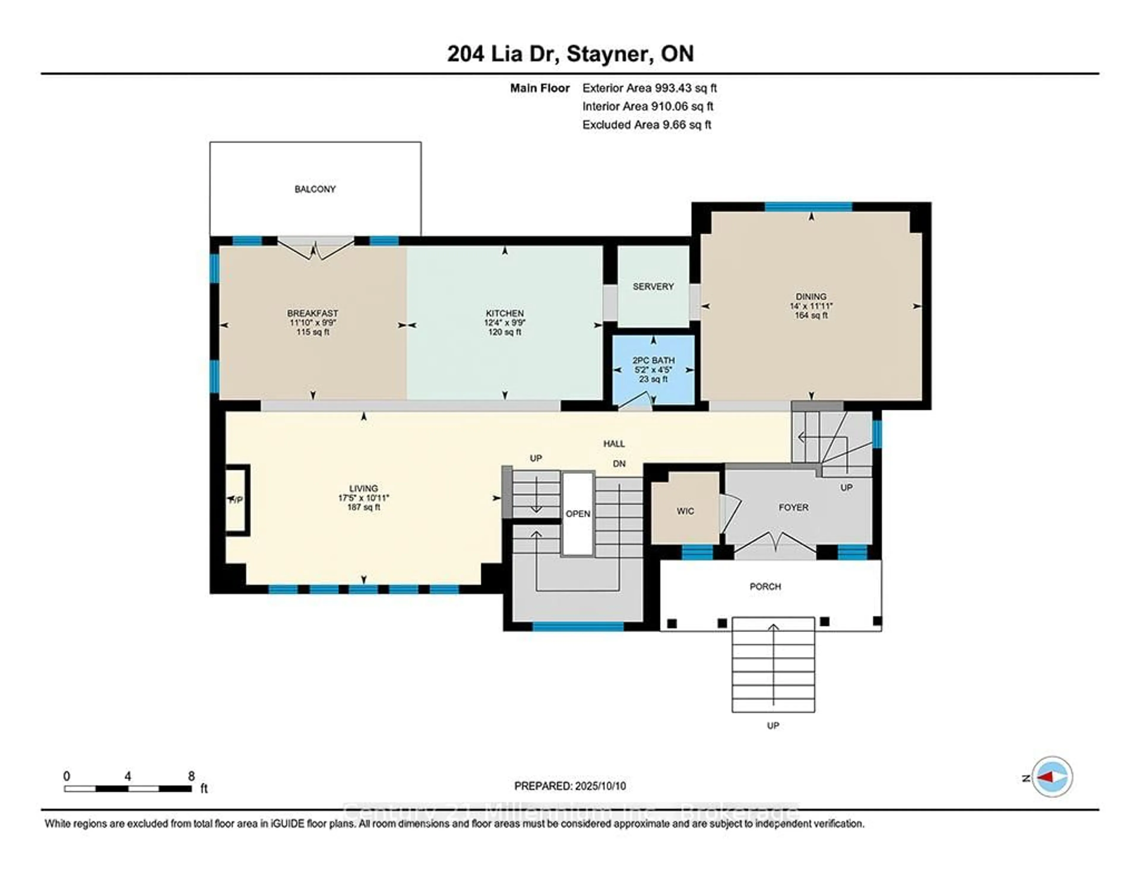 Floor plan for 204 Lia Dr, Clearview Ontario L0M 1S0