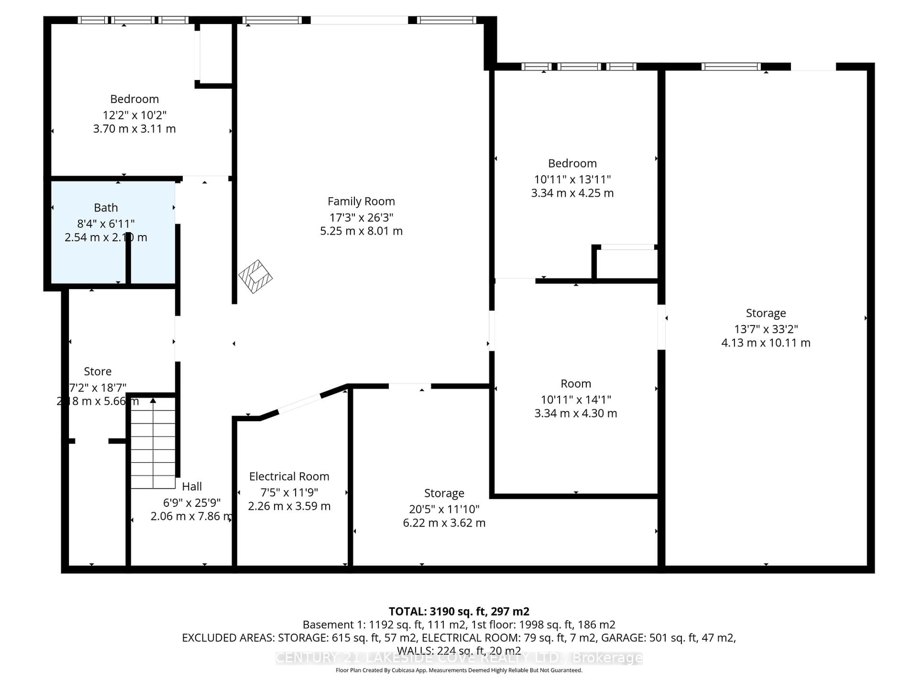 Floor plan for 176 Bayshore Dr, Ramara Ontario L0K 1B0