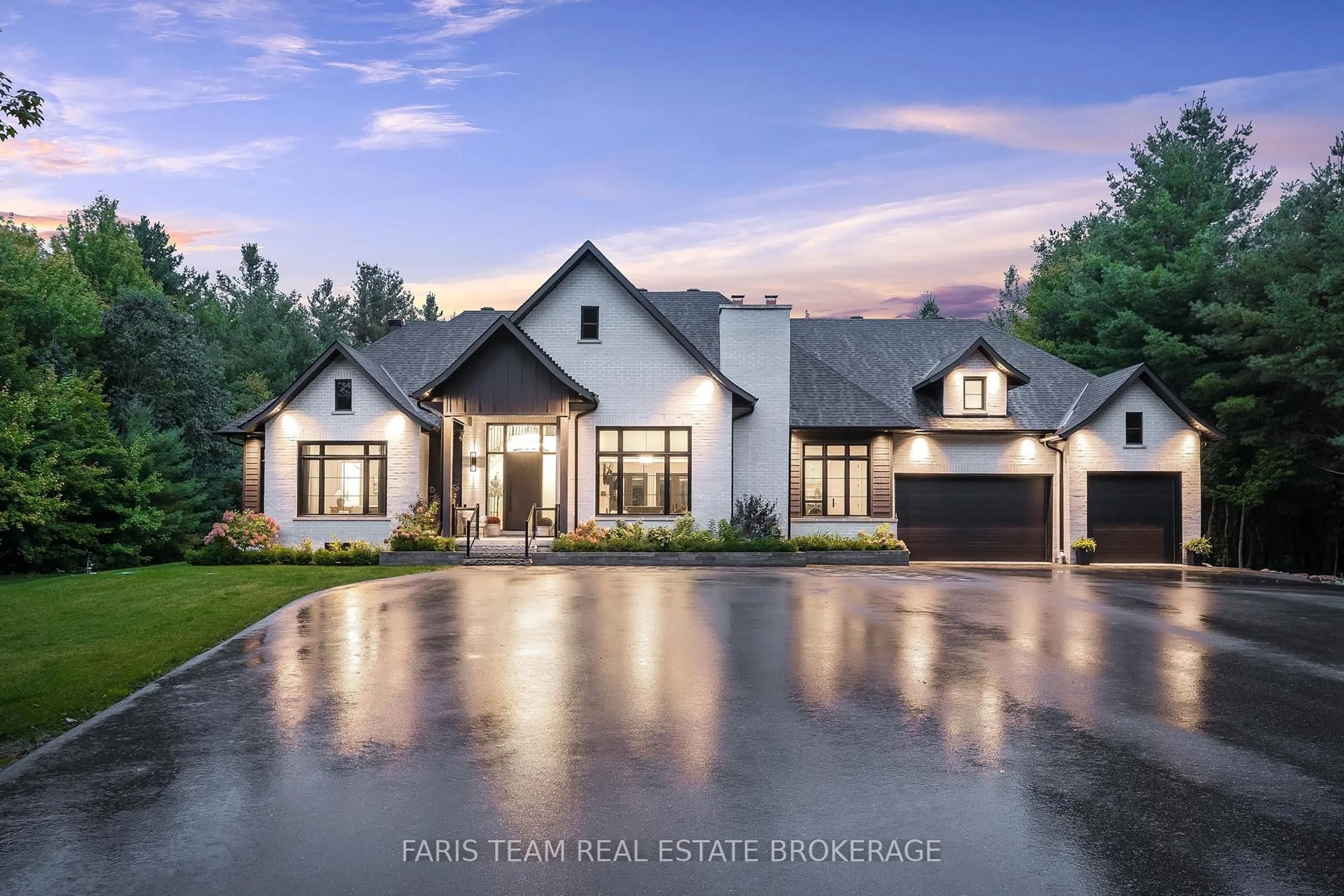 Home with brick exterior material, street for 4 Sycamore Circ, Springwater Ontario L0L 2K0