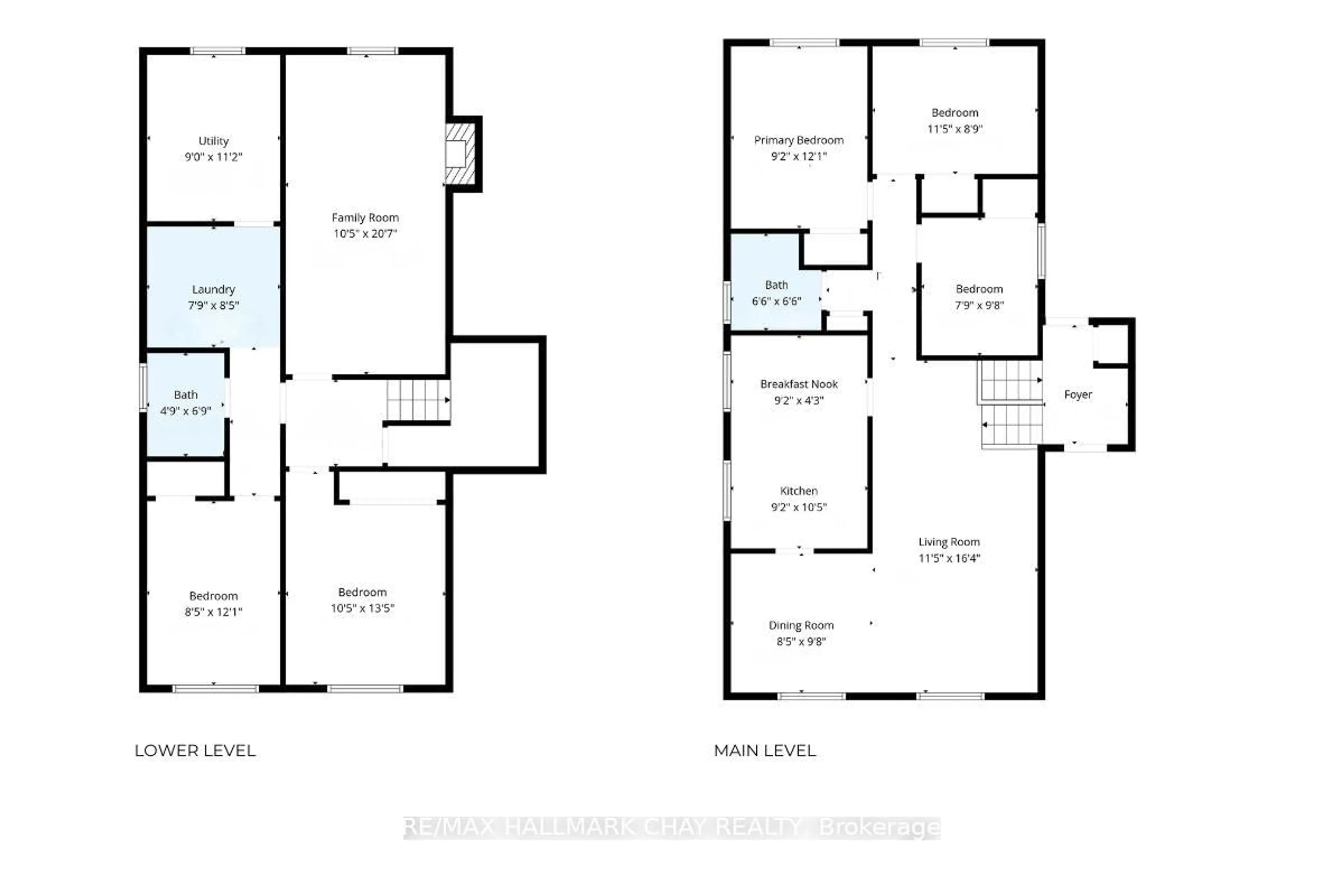 Floor plan for 13 Grand Pl, Barrie Ontario L4N 4Y3