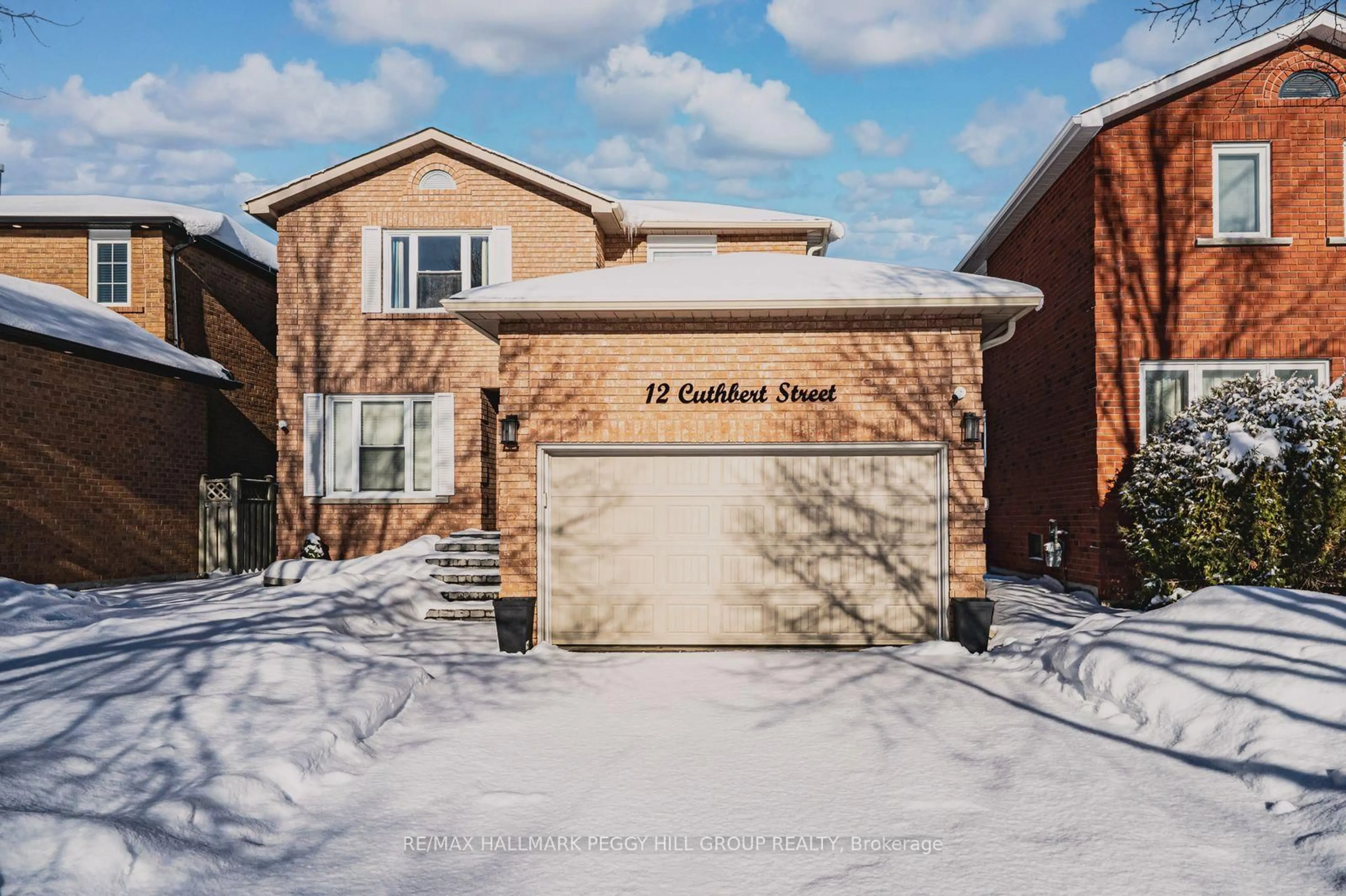 Home with brick exterior material, street for 12 Cuthbert St, Barrie Ontario L4N 6X7