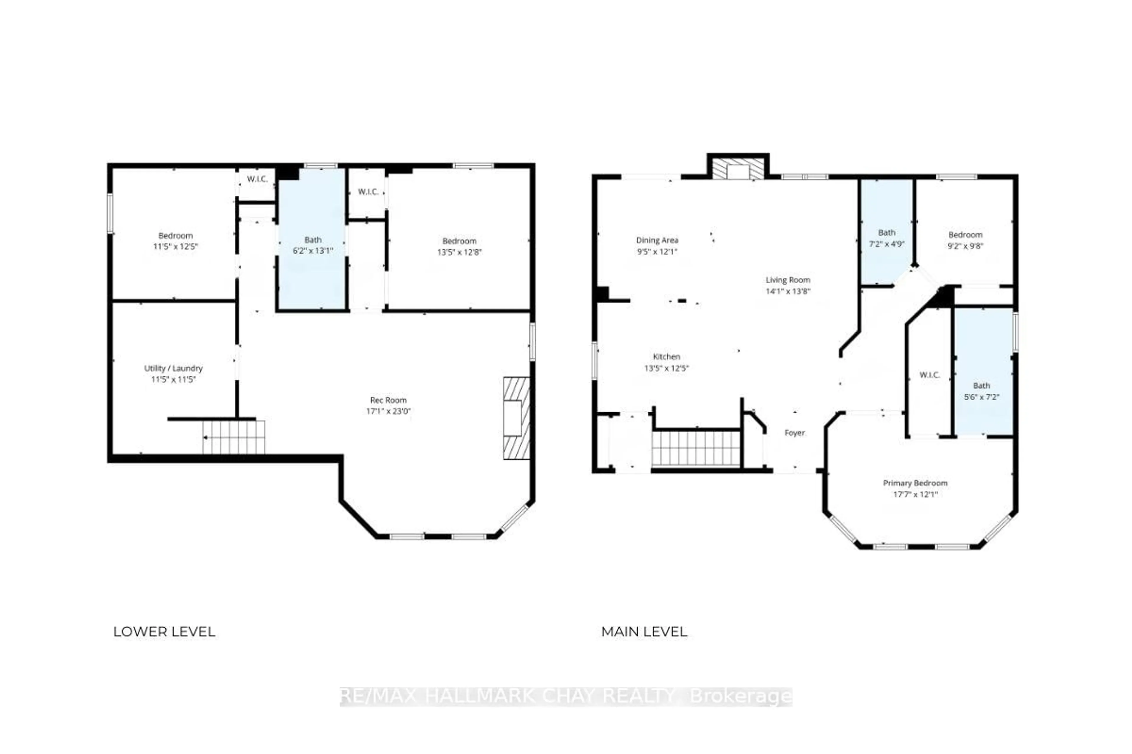 Floor plan for 37 Brookfield Cres, Barrie Ontario L4N 9R6