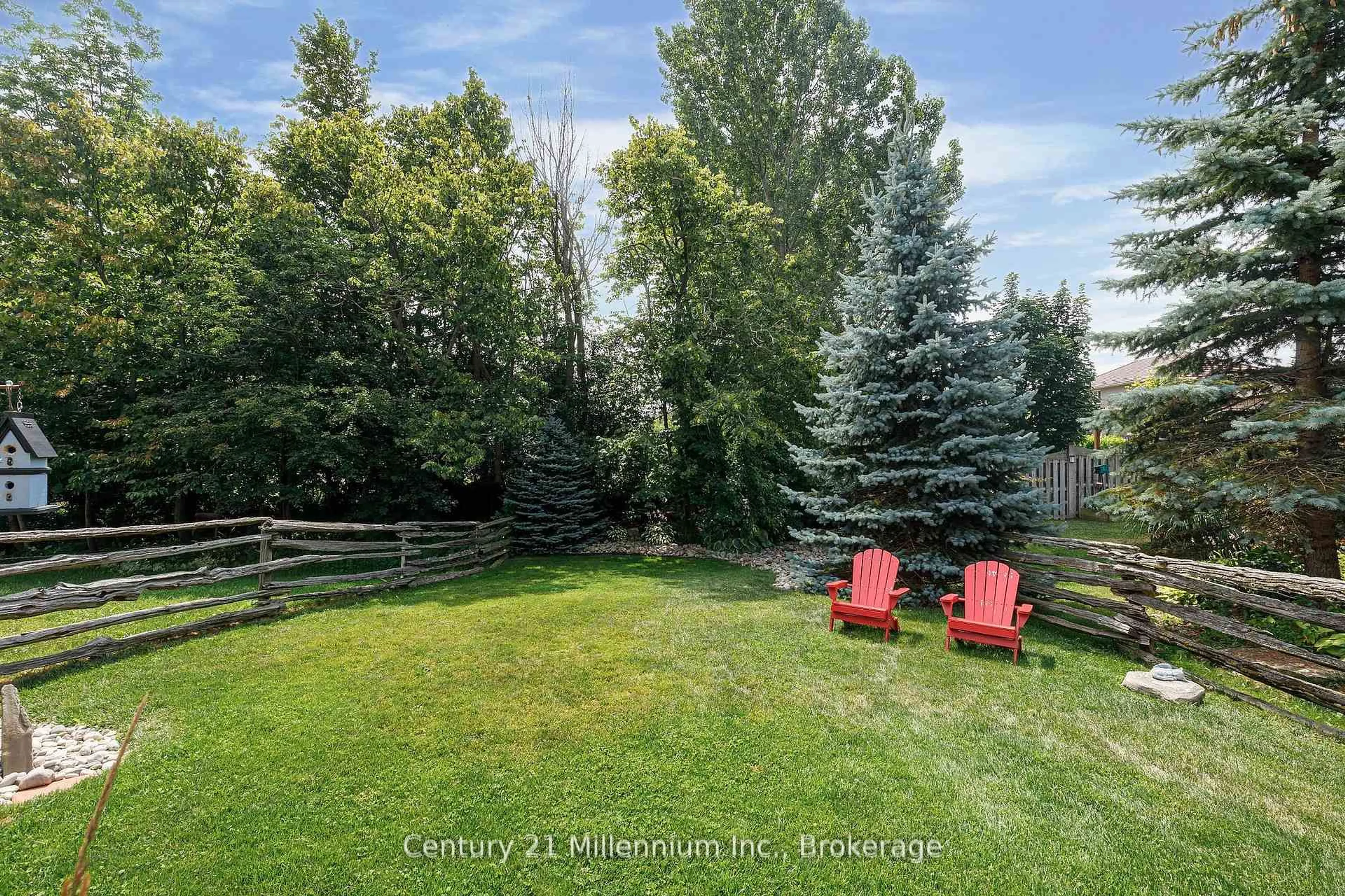 A pic from outside/outdoor area/front of a property/back of a property/a pic from drone, forest/trees view for 14 Thomas Road Dr, Collingwood Ontario L9Y 0A6
