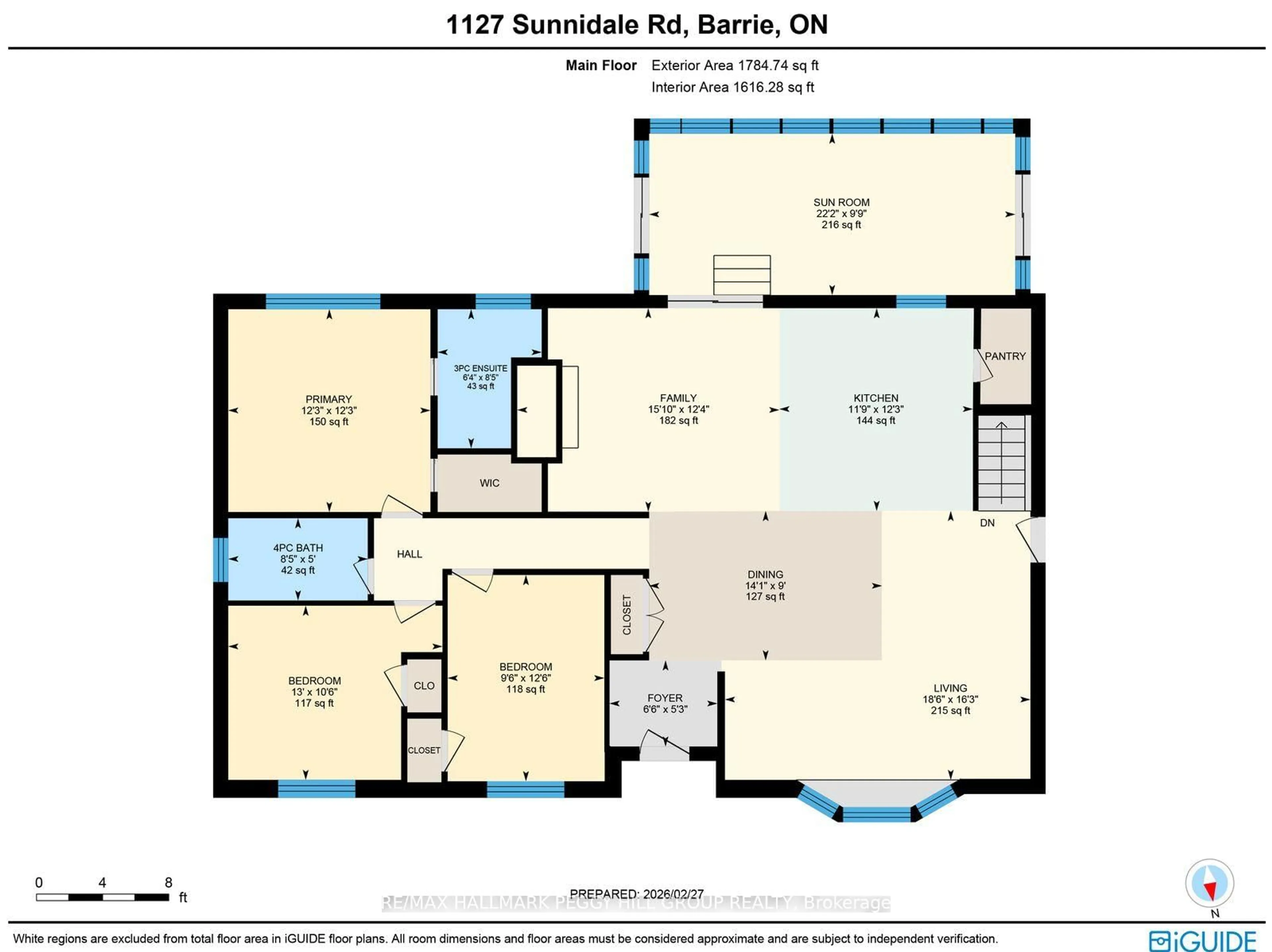 Floor plan for 1127 Sunnidale Rd, Springwater Ontario L9X 0R9