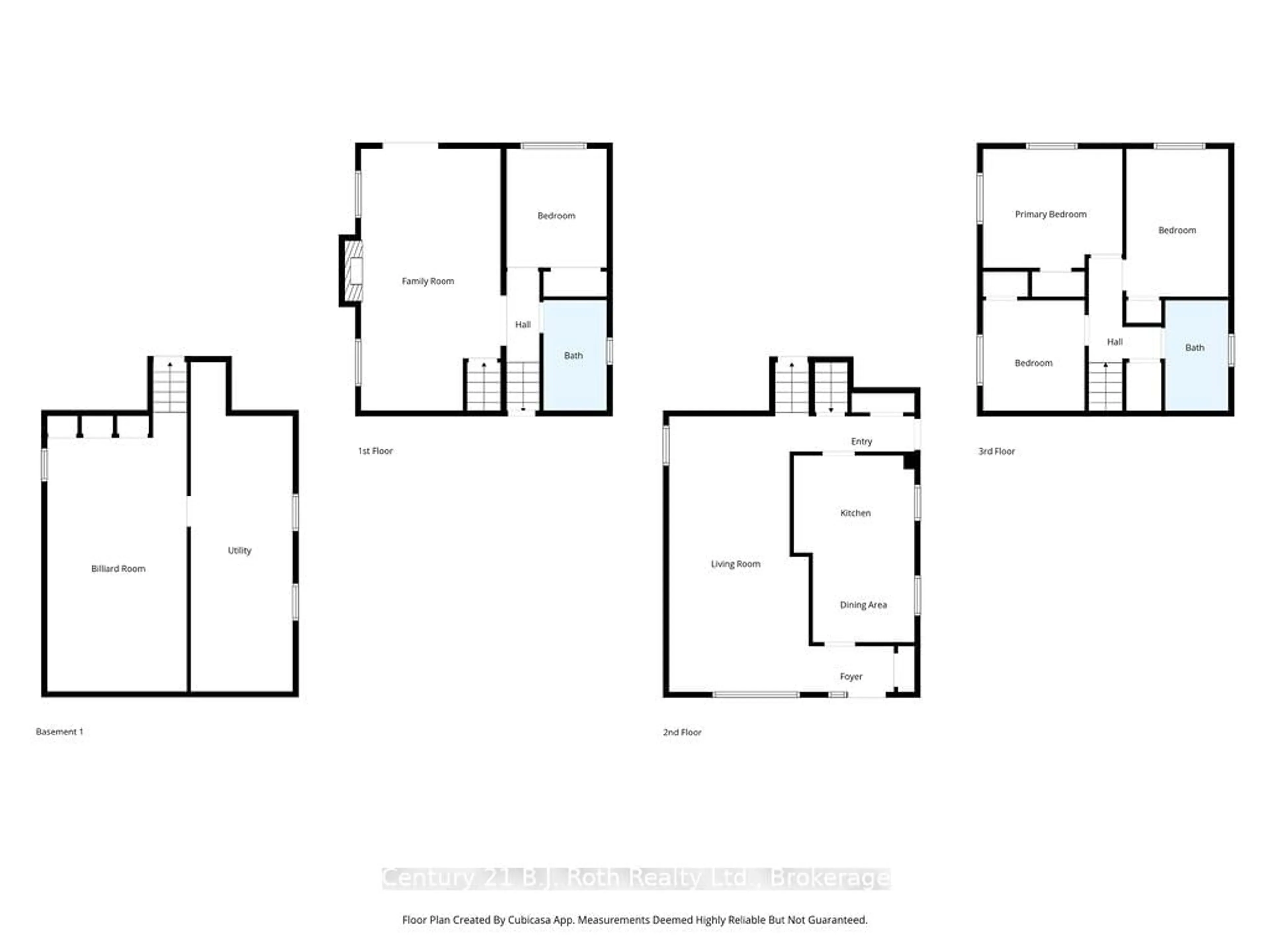 Floor plan for 240 Macartney St, Midland Ontario L4R 2J8