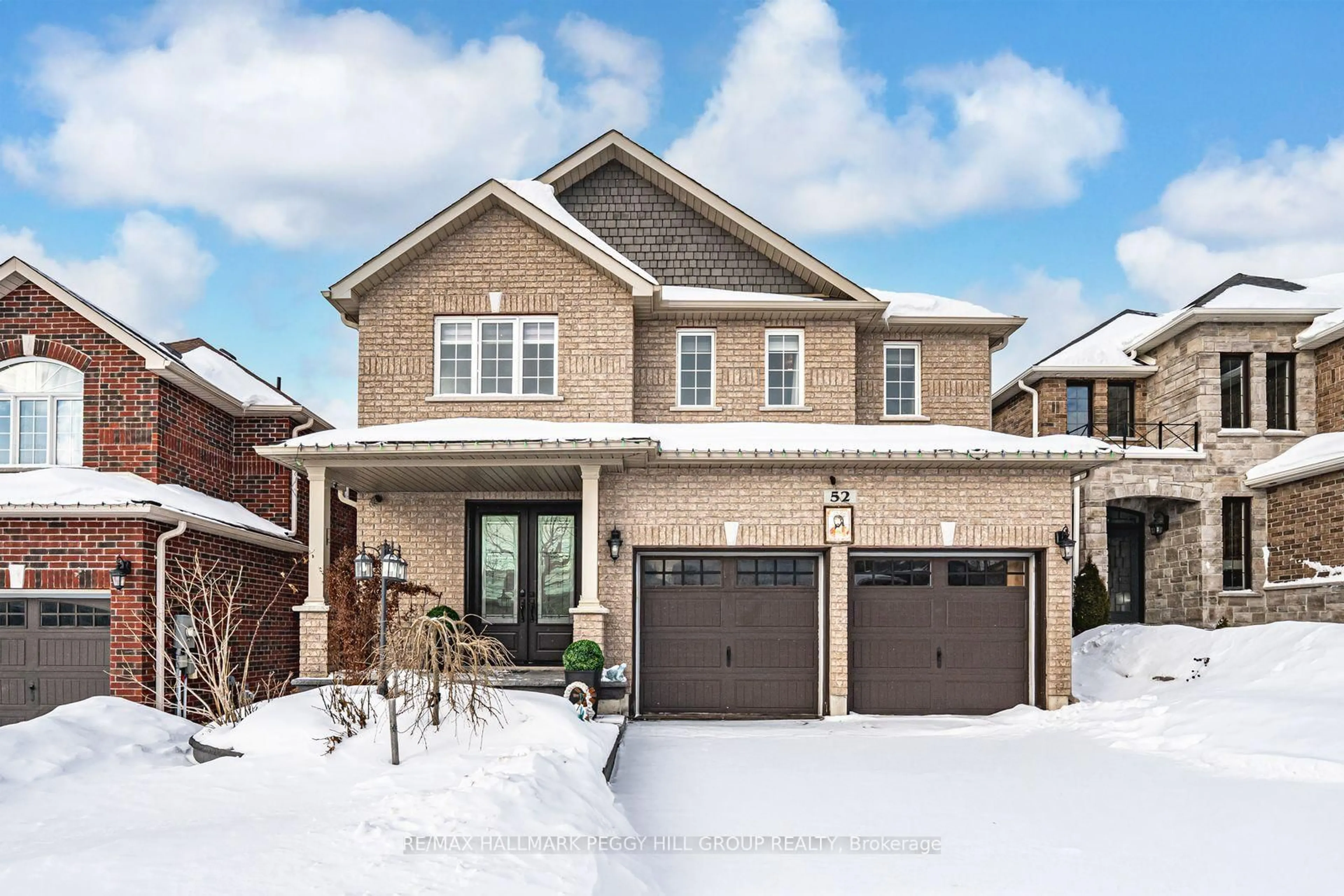 Home with brick exterior material, street for 52 Jewel House Lane, Barrie Ontario L4N 8J7
