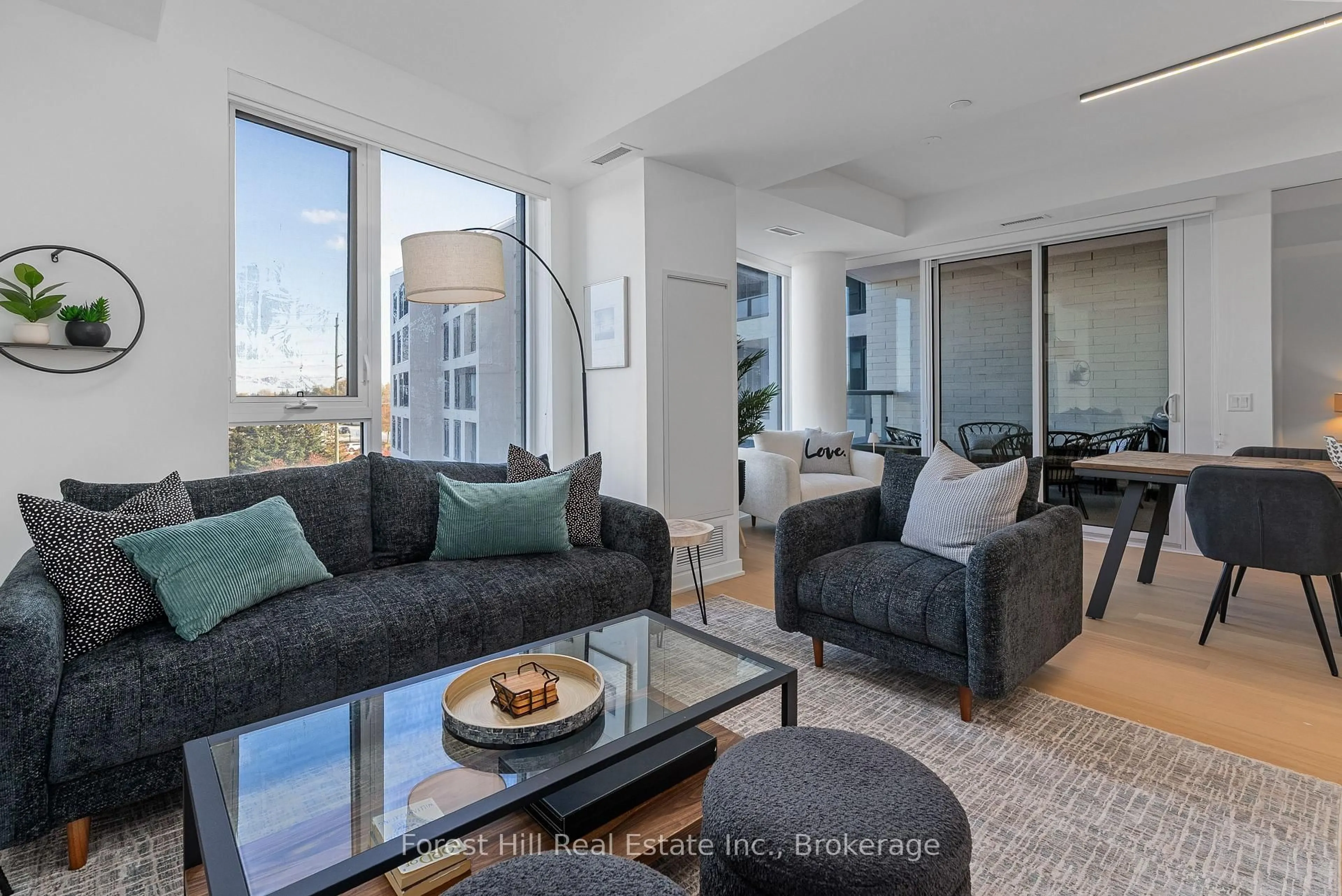 Living room with furniture, unknown for 31 Huron St #326, Collingwood Ontario L9Y 0E8