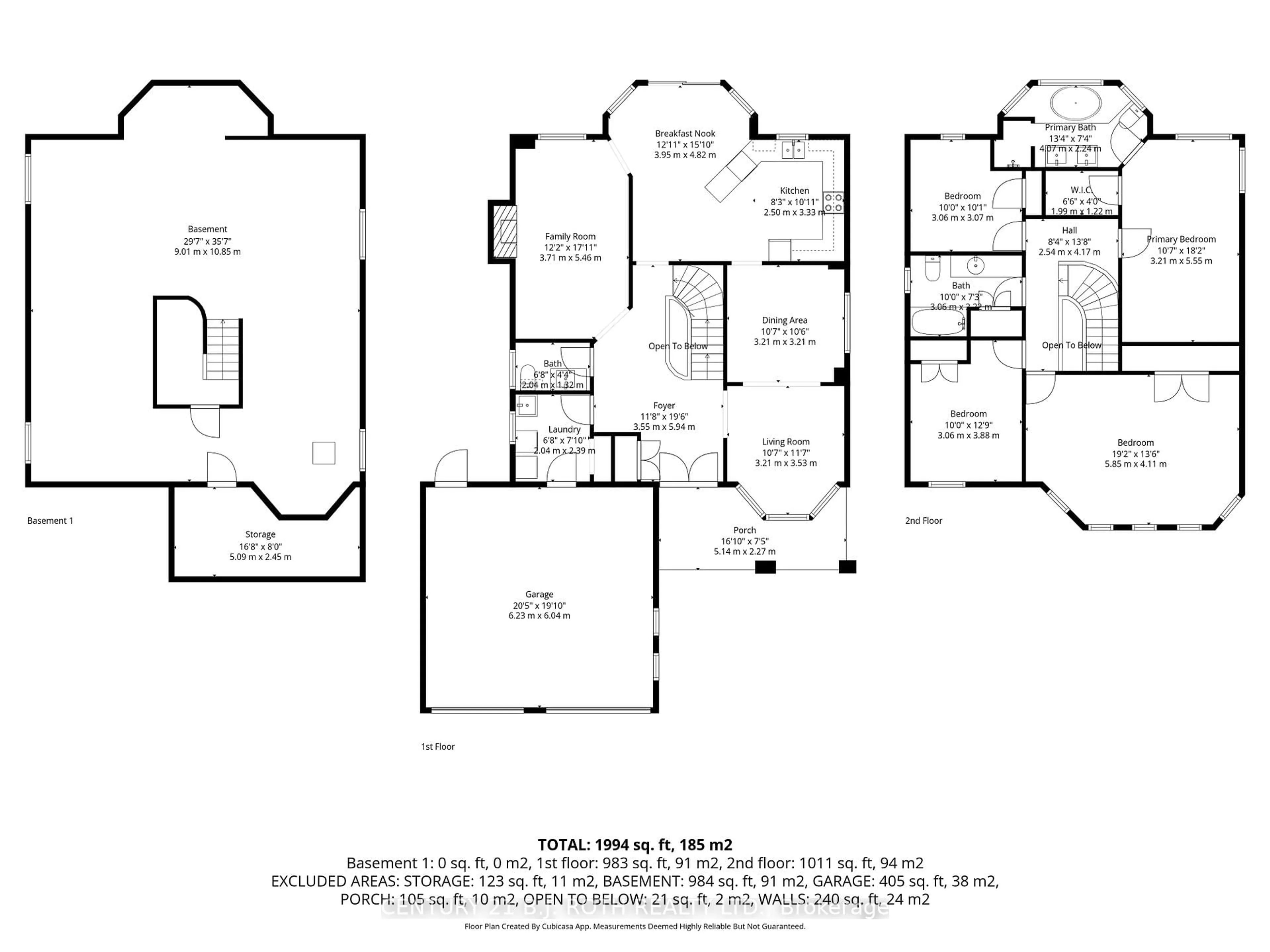 Floor plan for 400 Cundles Rd, Barrie Ontario L4N 7C7