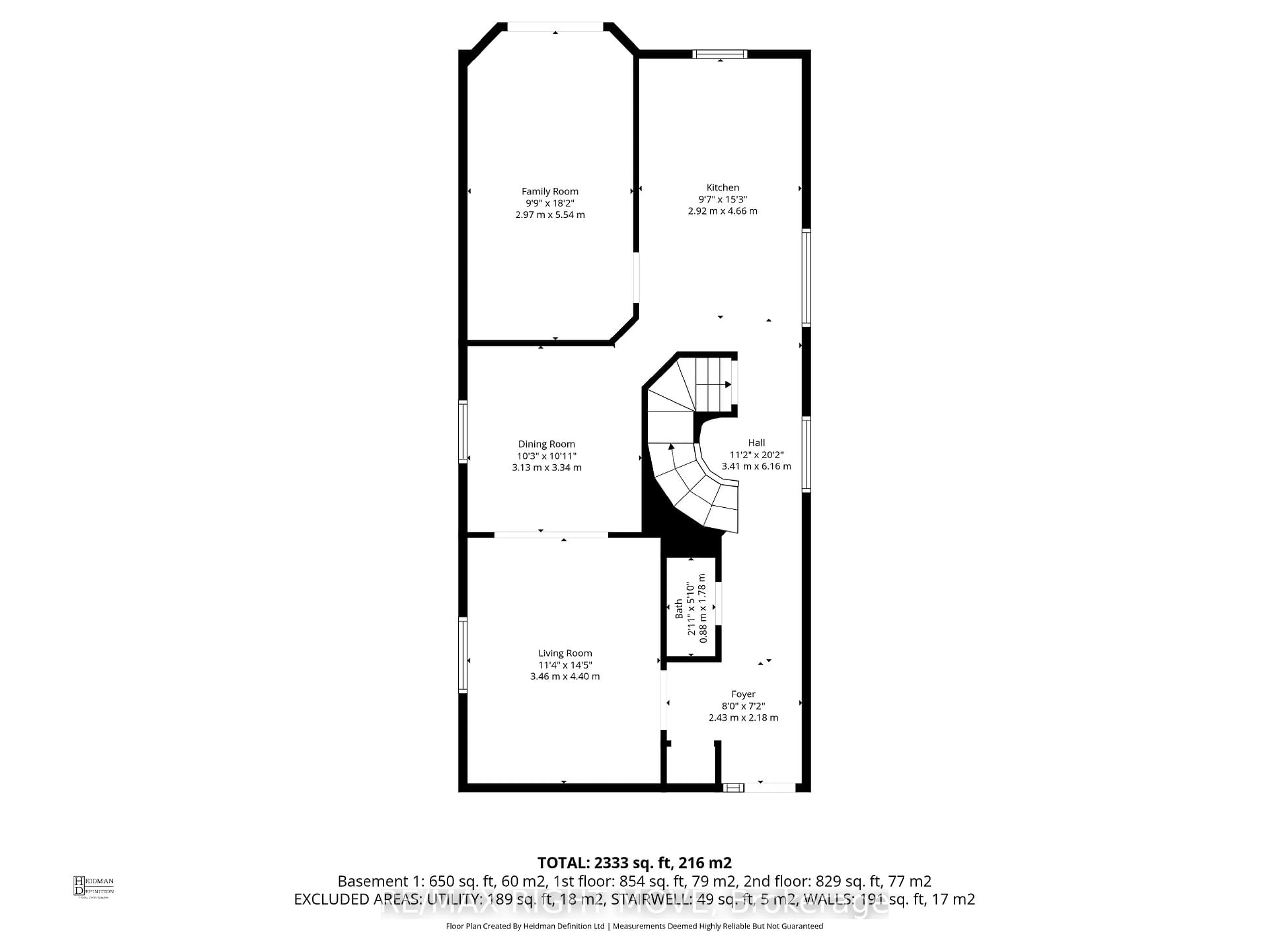 Floor plan for 42 Sundew Dr, Barrie Ontario L4N 9L8