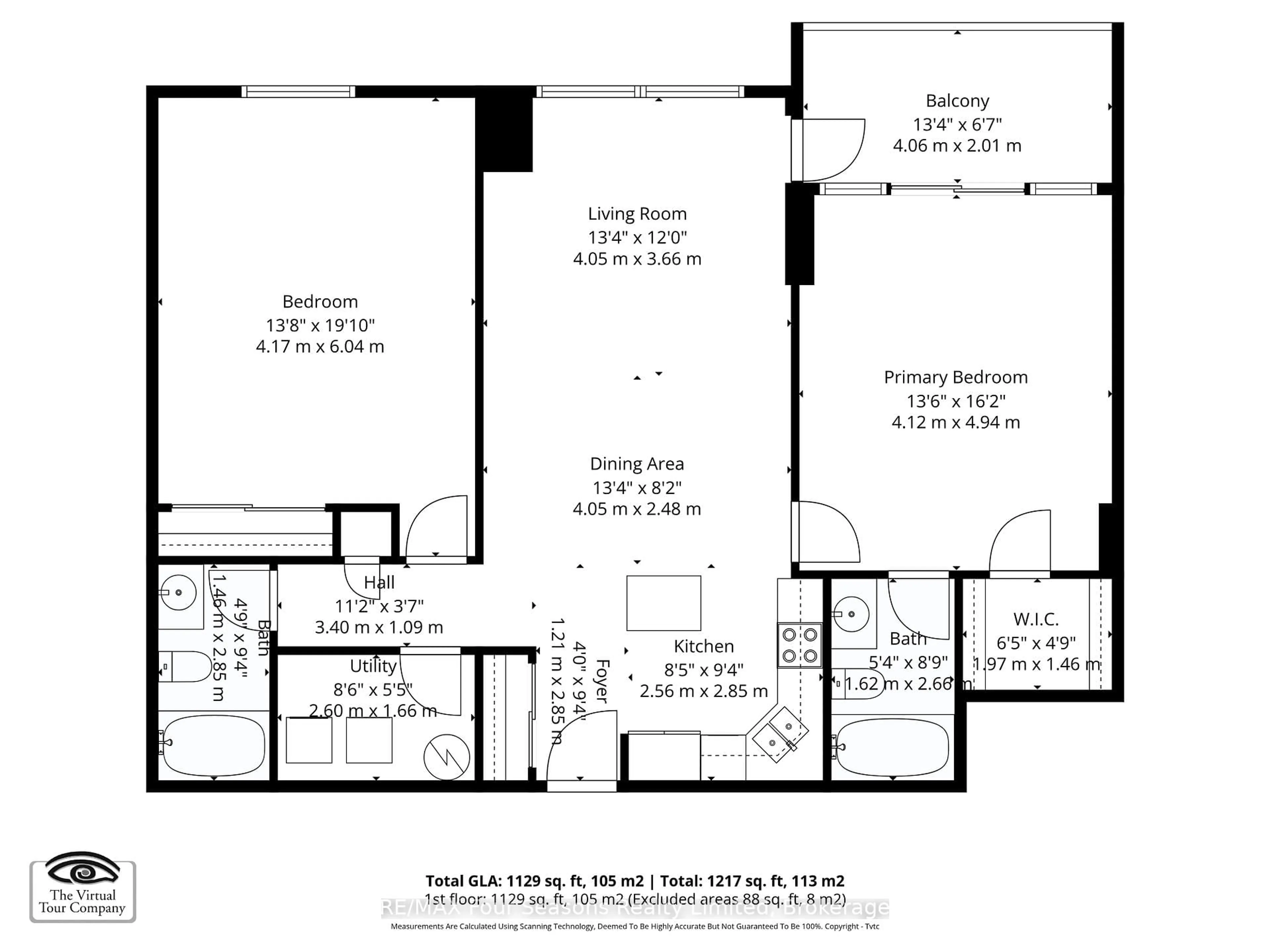 Floor plan for 172 Eighth St #312, Collingwood Ontario L9Y 4T2