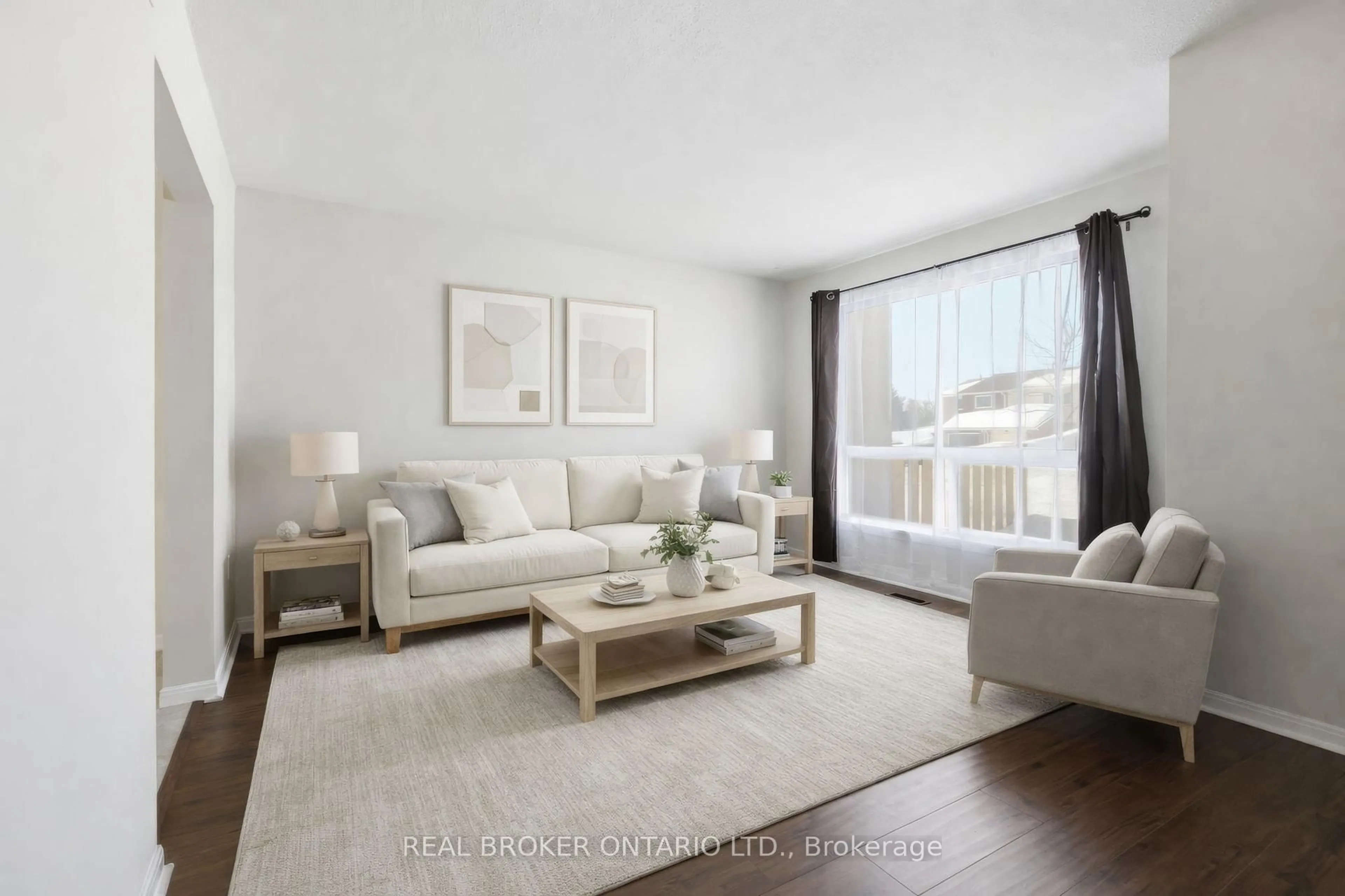 Living room with furniture, unknown for 15 Christie Cres, Barrie Ontario L4N 4V2