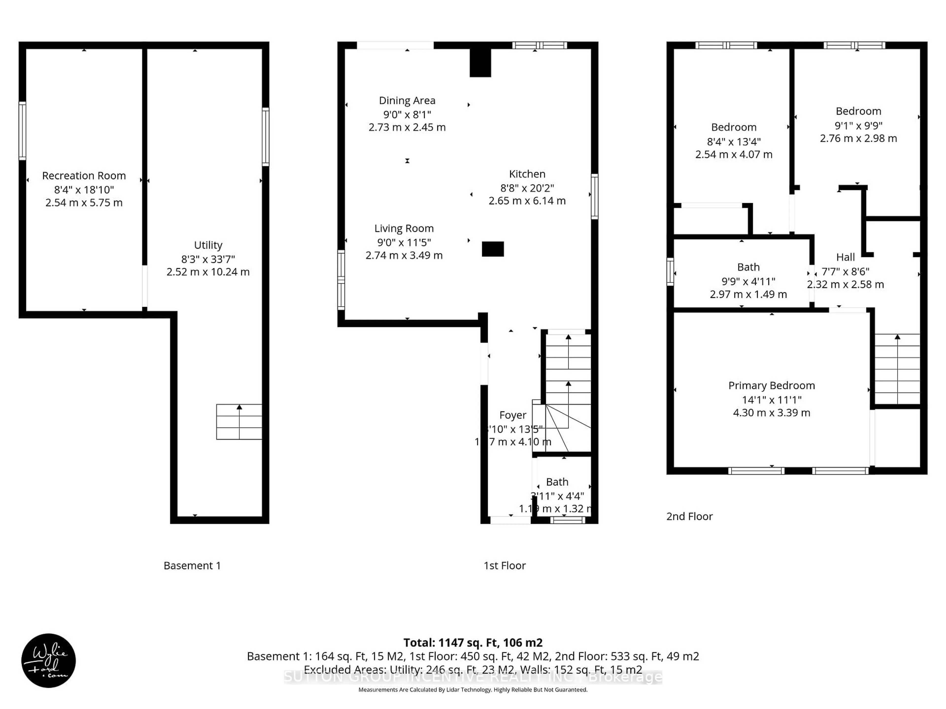 Floor plan for 56 Shakespeare Cres, Barrie Ontario L4N 6C1