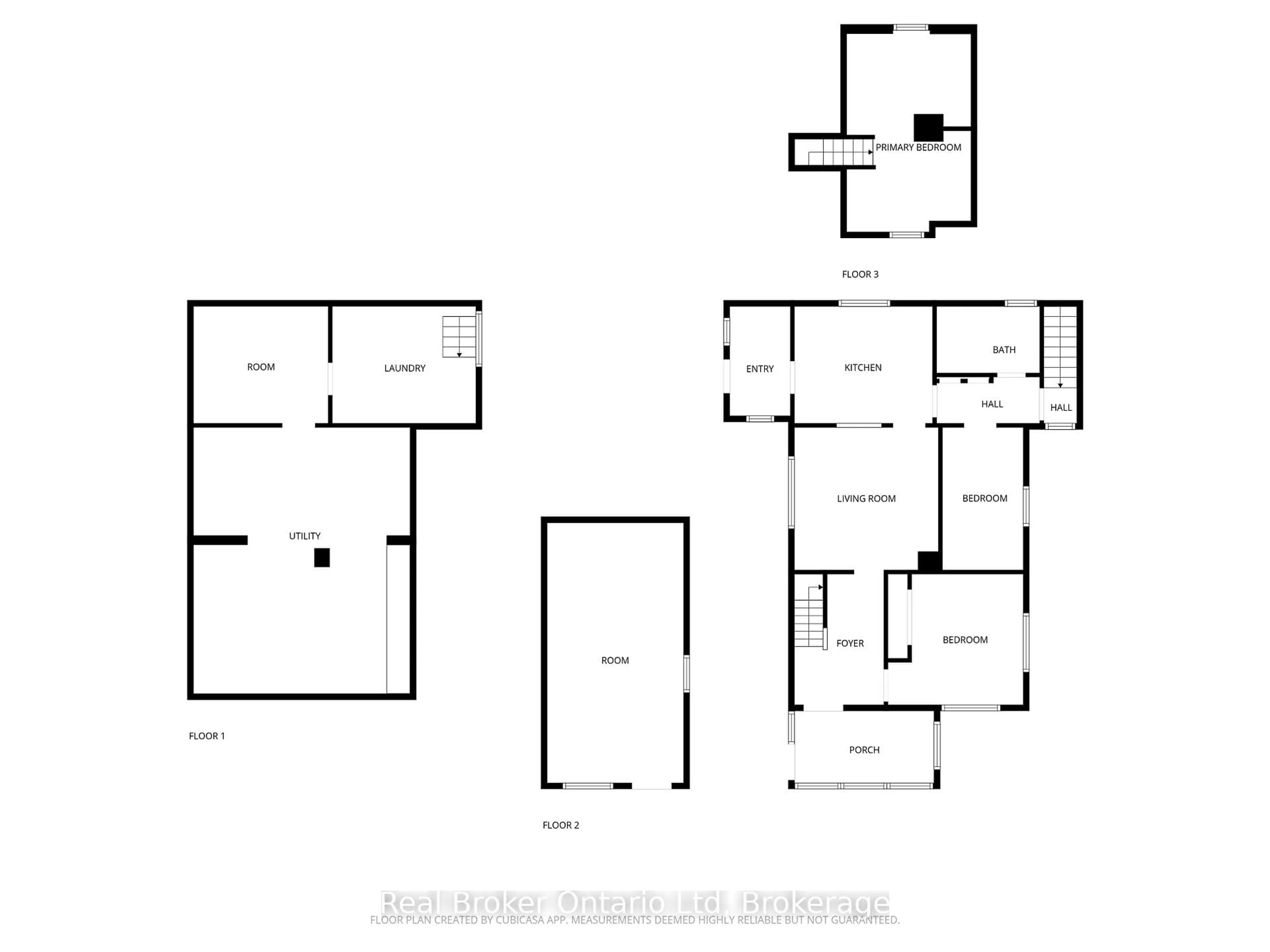 Floor plan for 808 Quebec St, Midland Ontario L4R 1E9