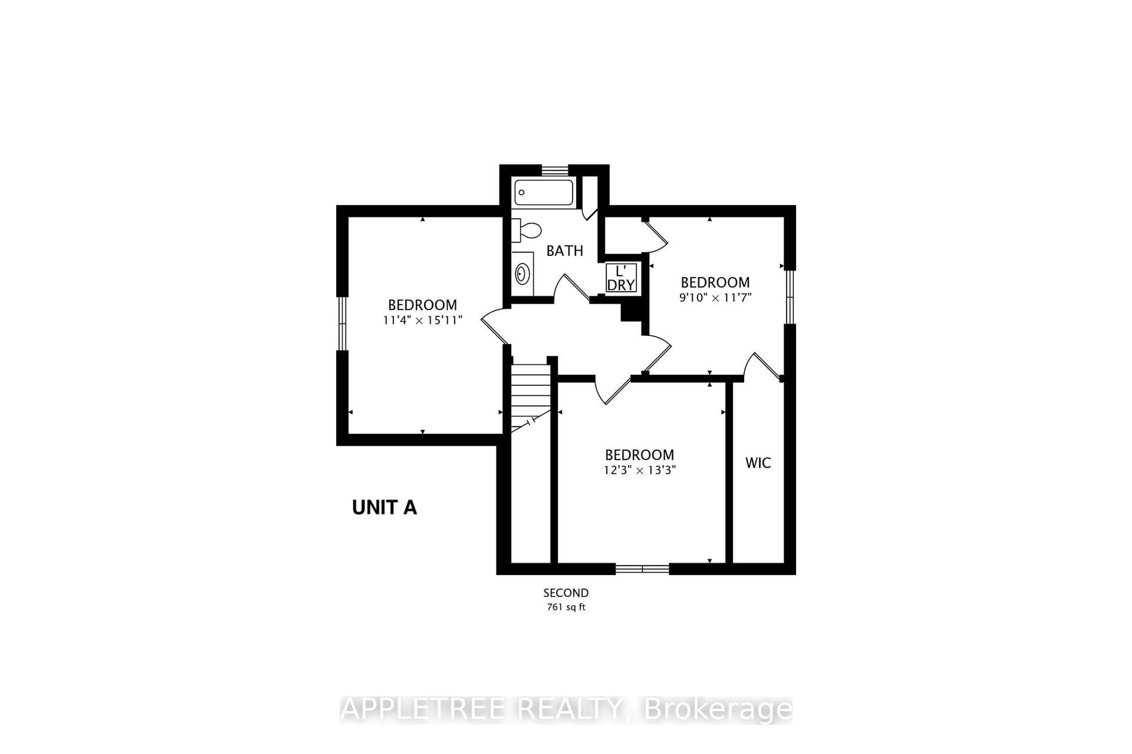 Floor plan for 147 Berczy St, Barrie Ontario L4M 3R5