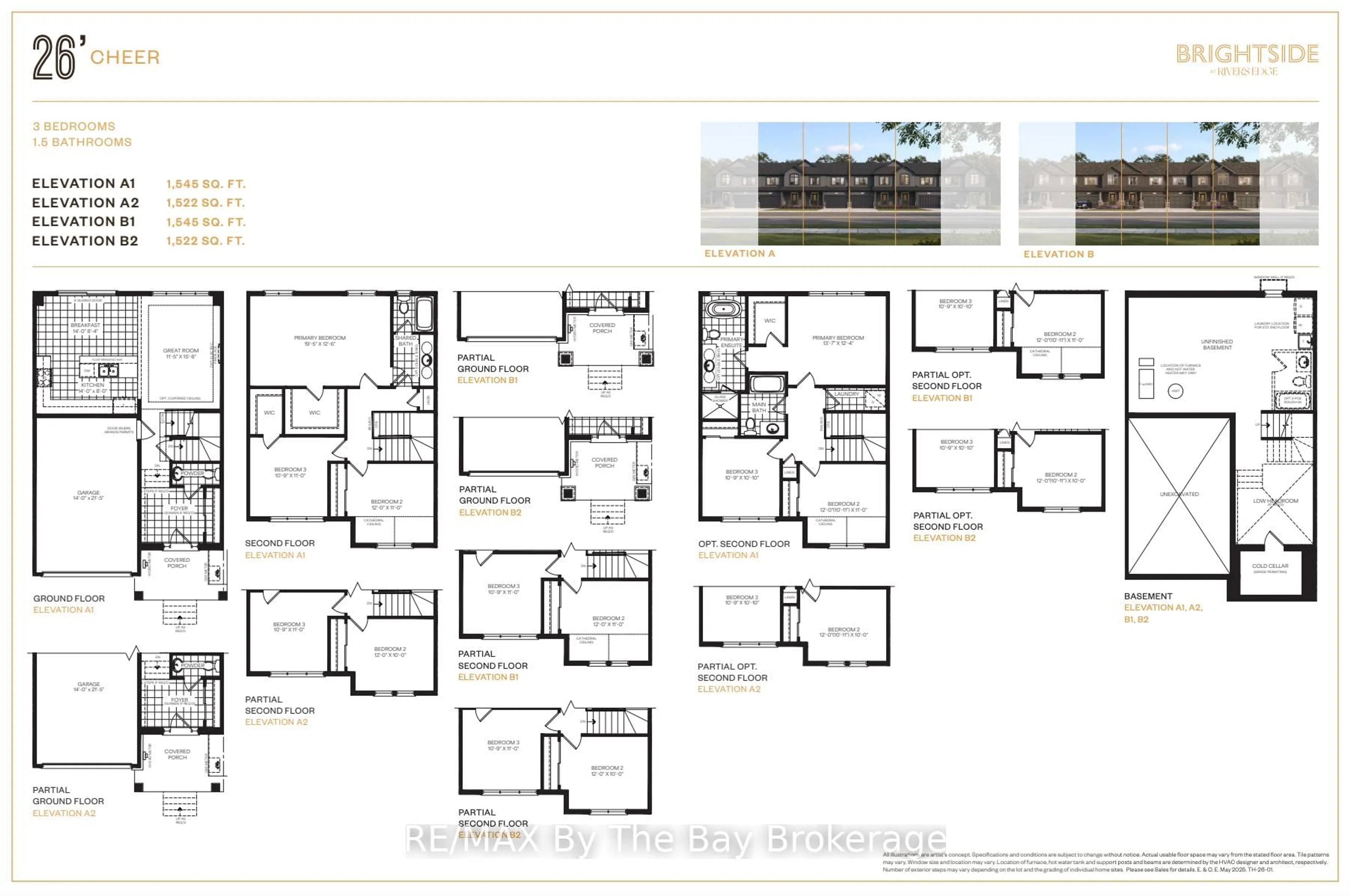 Floor plan for 783-2 Katrina St, Wasaga Beach Ontario L9Z 0N1