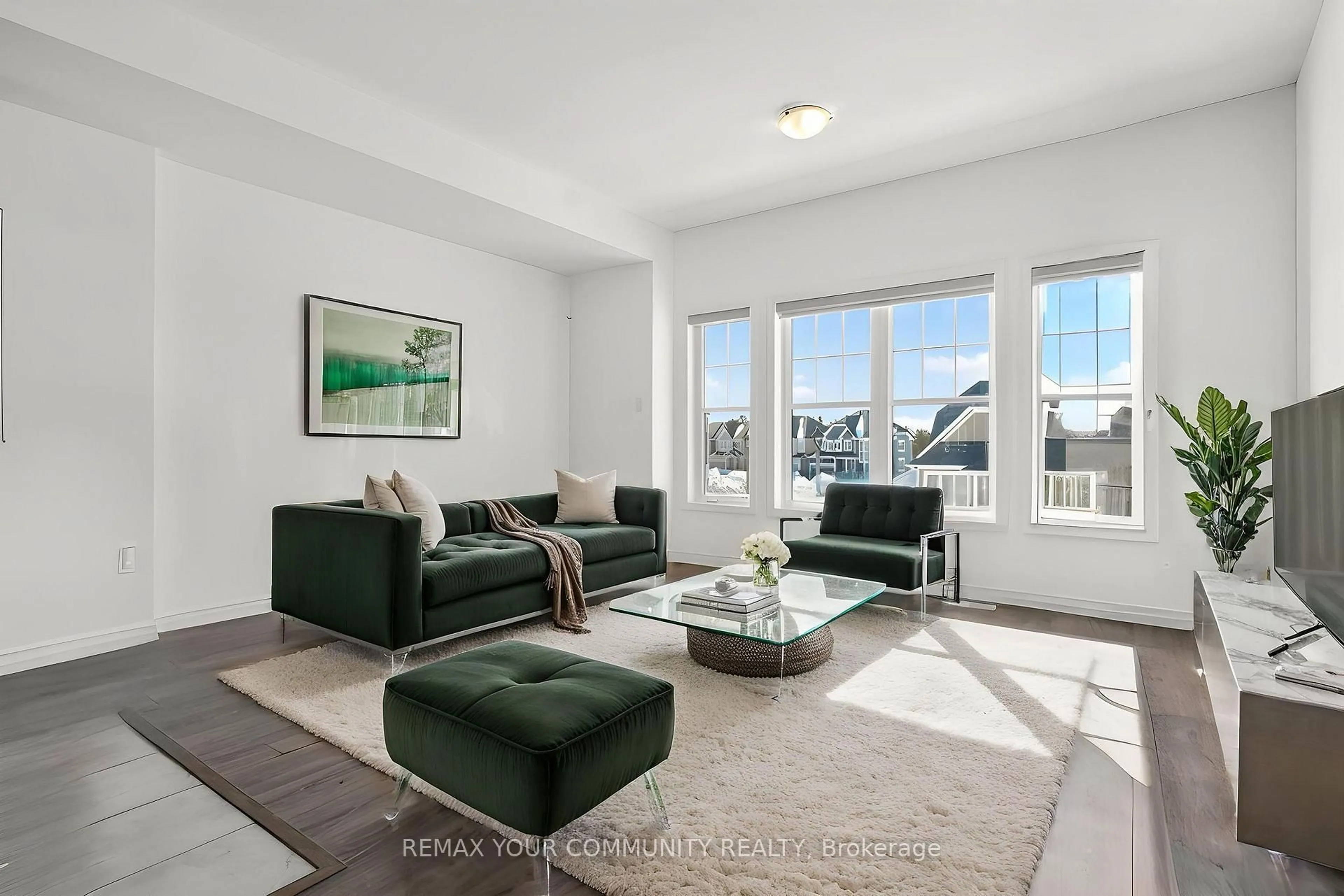 Living room with furniture, unknown for 150 Village Gate Dr, Wasaga Beach Ontario L9Z 0J7