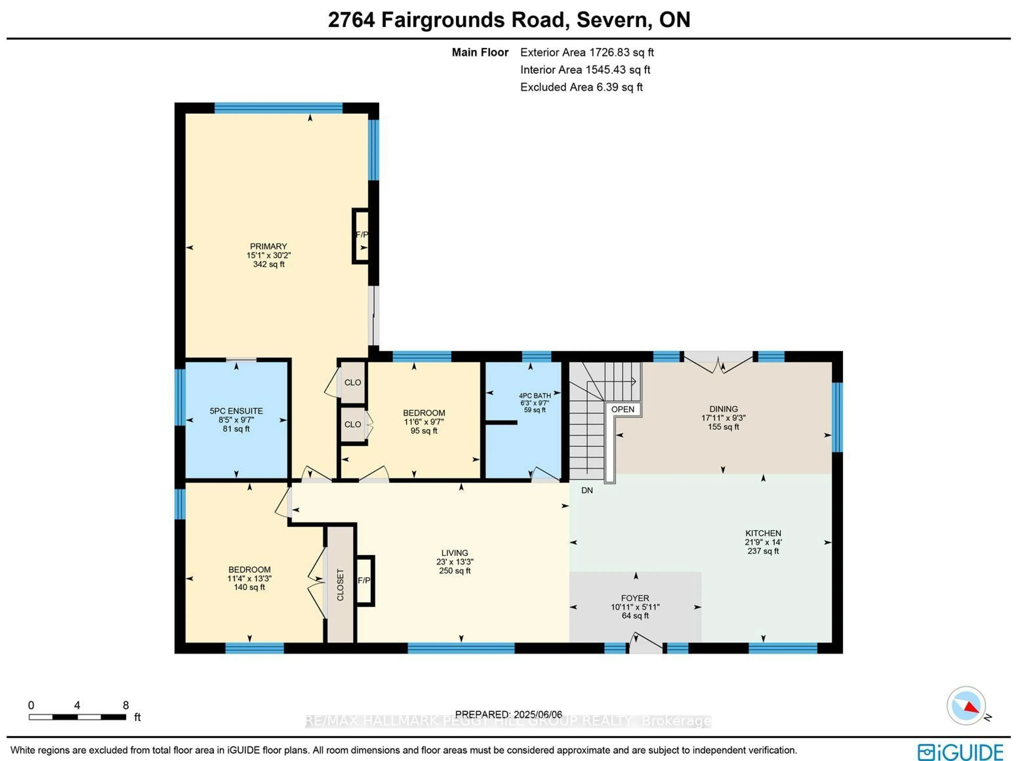 Floor plan for 2764 Fairgrounds Rd, Severn Ontario L3V 0Y2
