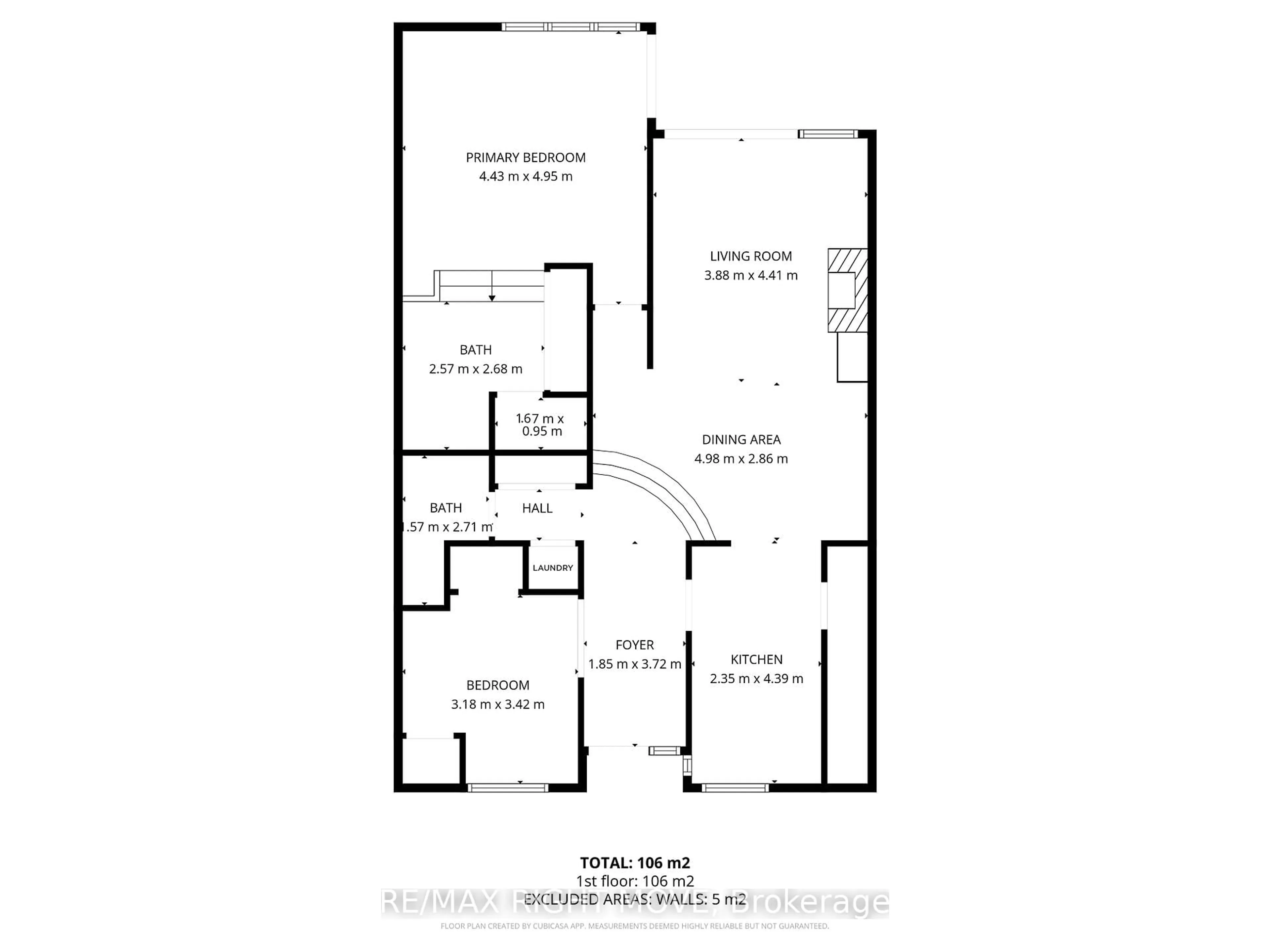 Floor plan for 603 Atherley Rd #114, Orillia Ontario L3V 1P1