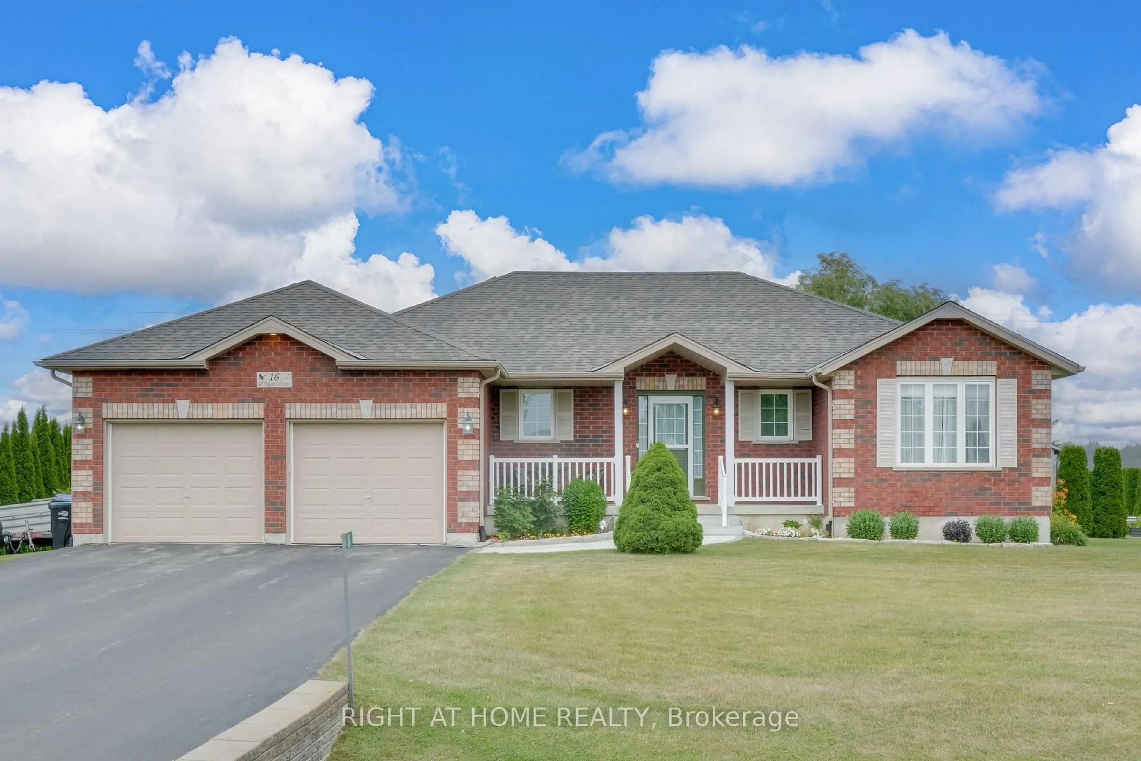 Home with brick exterior material, street for 16 O'neill Circ, Springwater Ontario L0L 2K0
