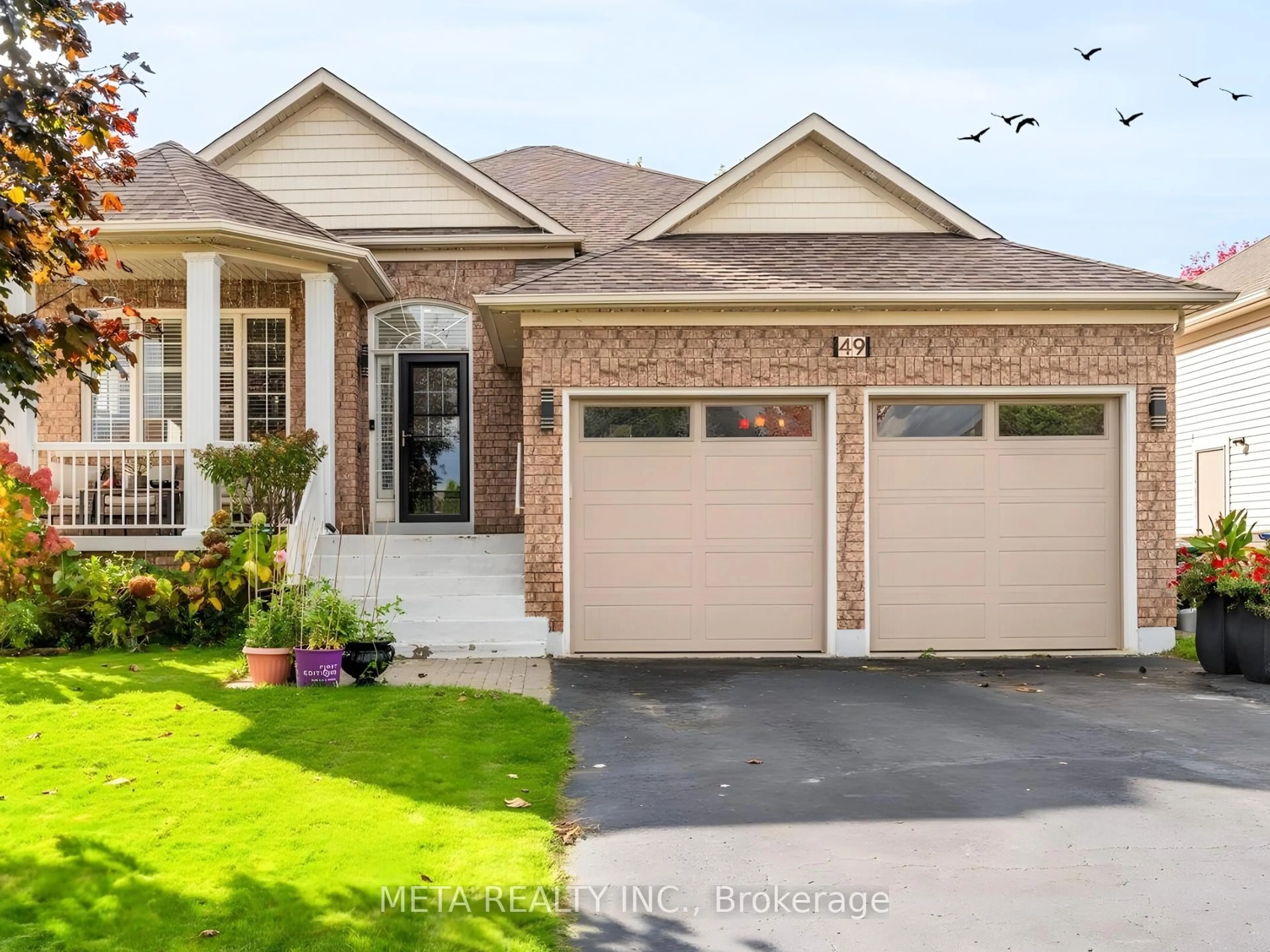 Home with brick exterior material, street for 49 RED PINE Cres, Wasaga Beach Ontario L9Z 3B2