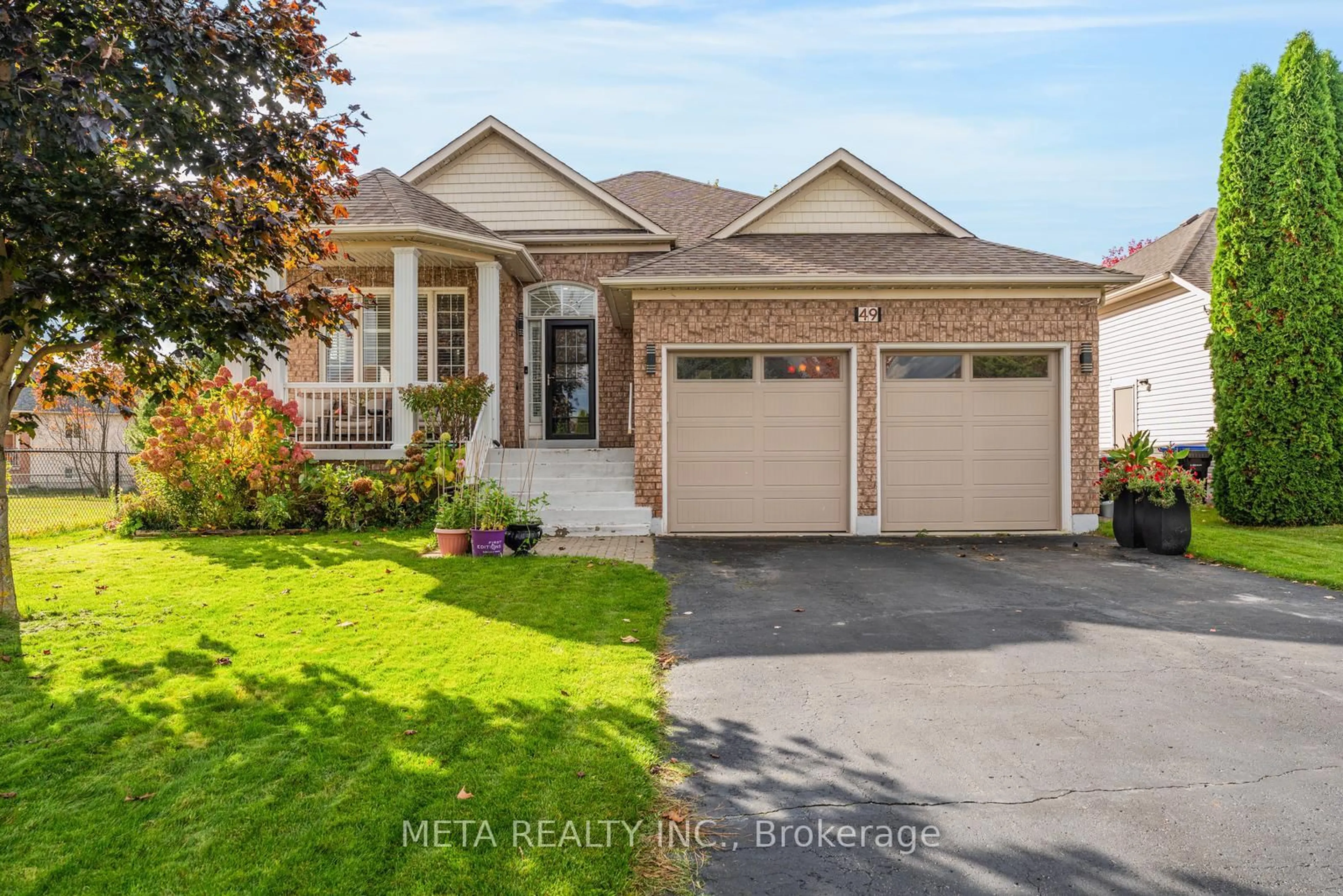 Home with brick exterior material, street for 49 RED PINE Cres, Wasaga Beach Ontario L9Z 3B2