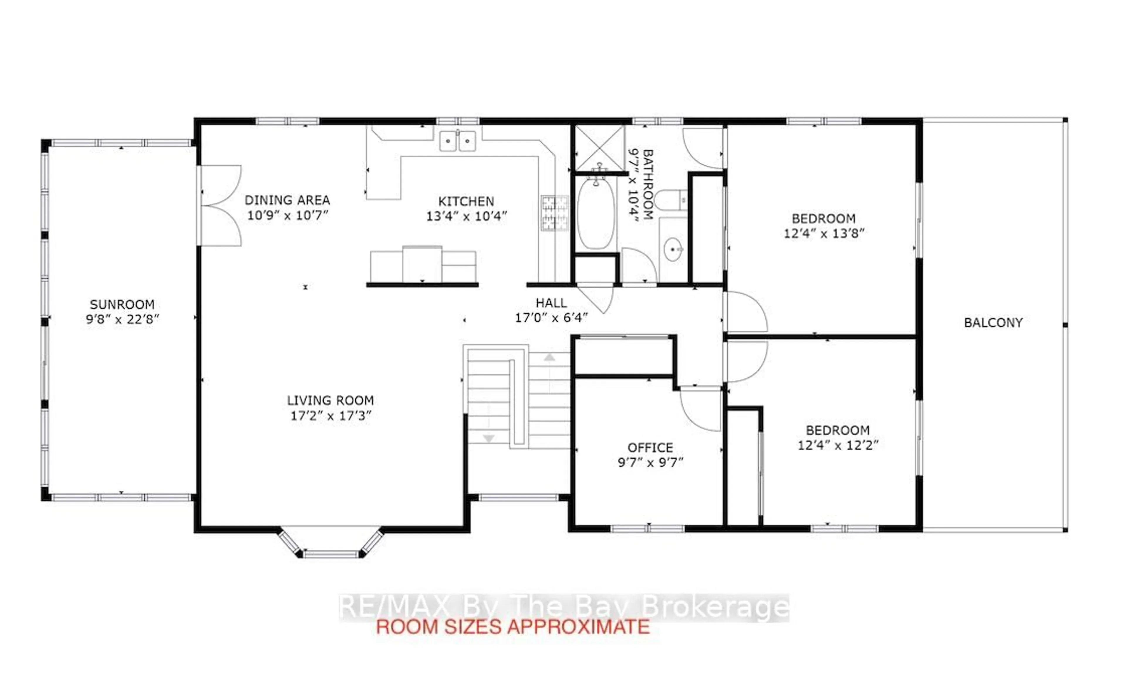 Floor plan for 45 40th St, Wasaga Beach Ontario L9Z 1Z9