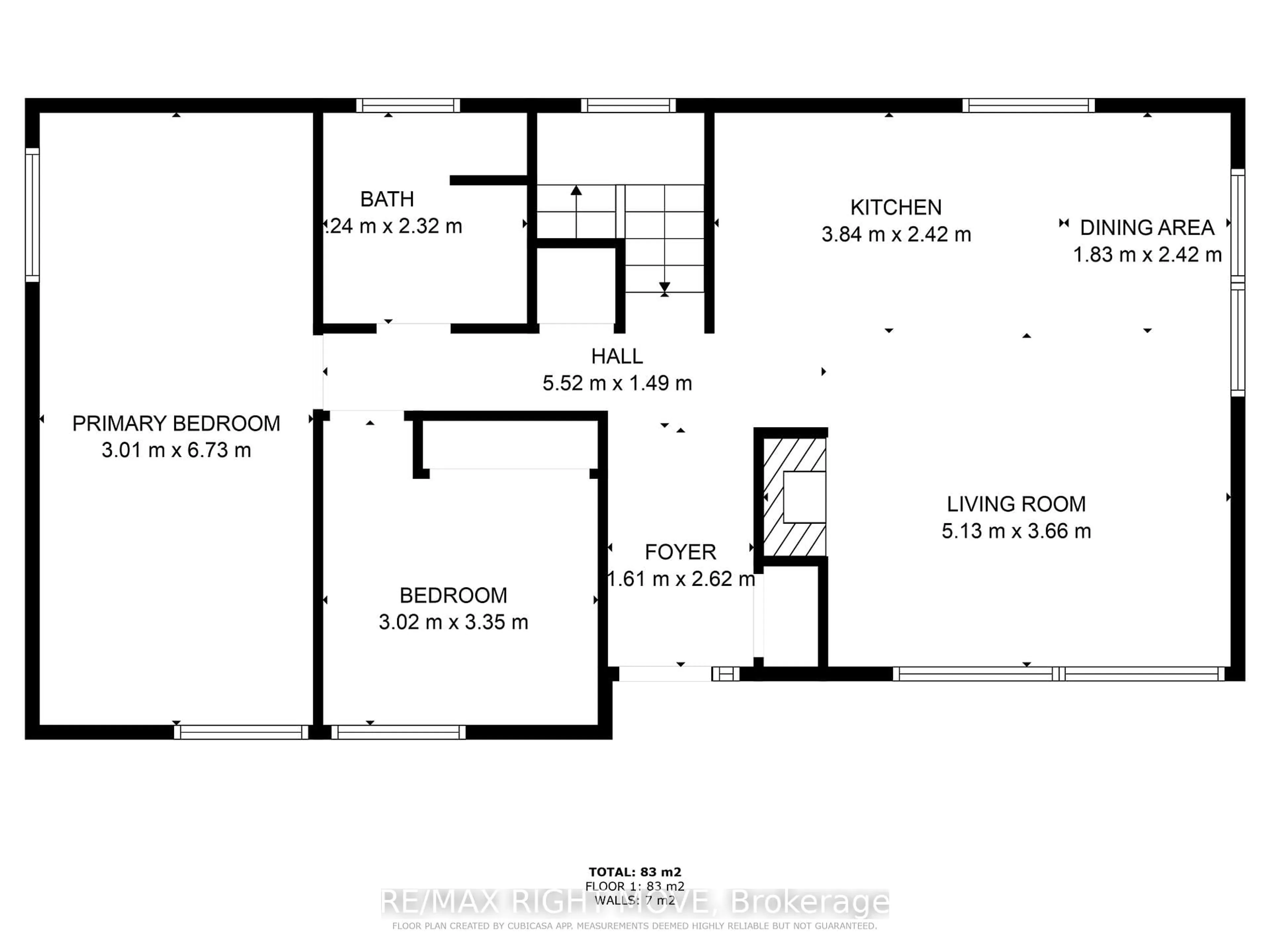 Floor plan for 116 Mill St, Springwater Ontario L0L 1V0