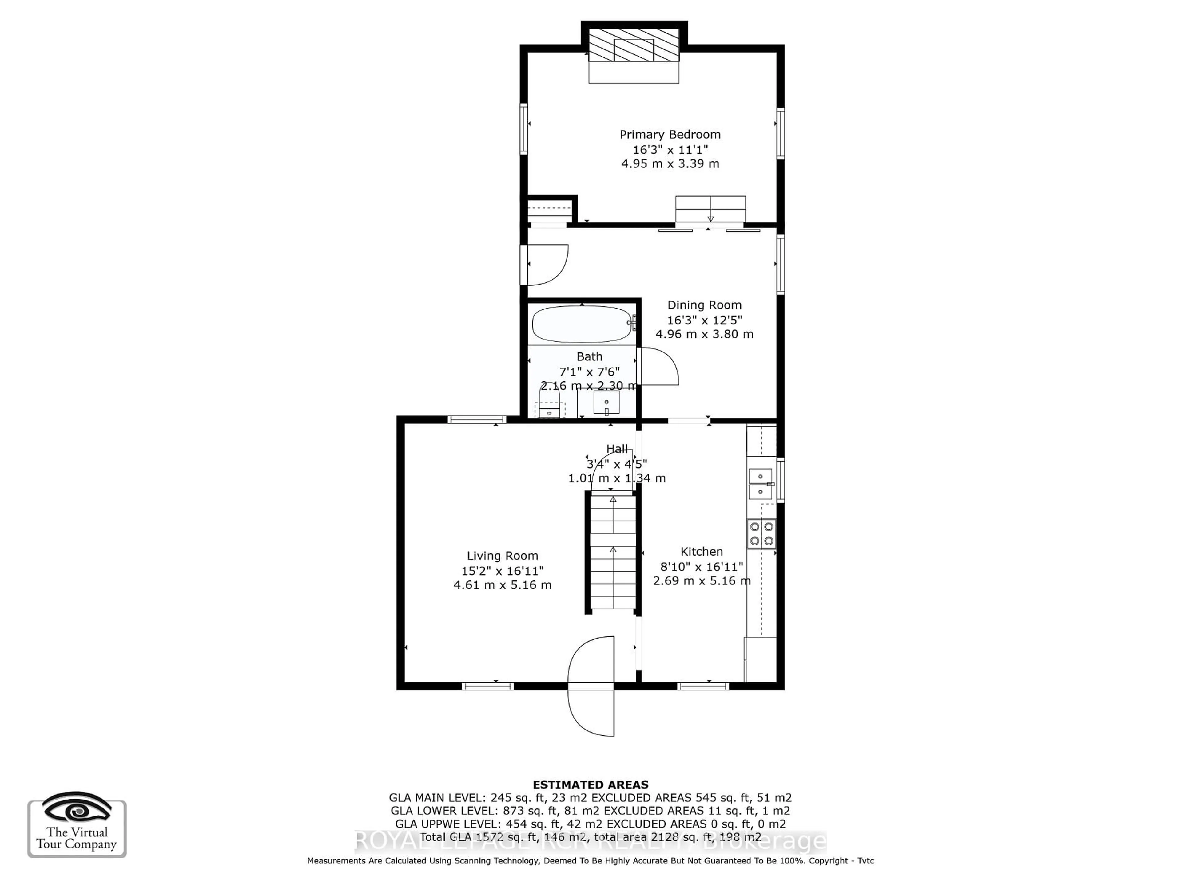 Floor plan for 2606 Crossland Rd, Springwater Ontario L0L 1P0