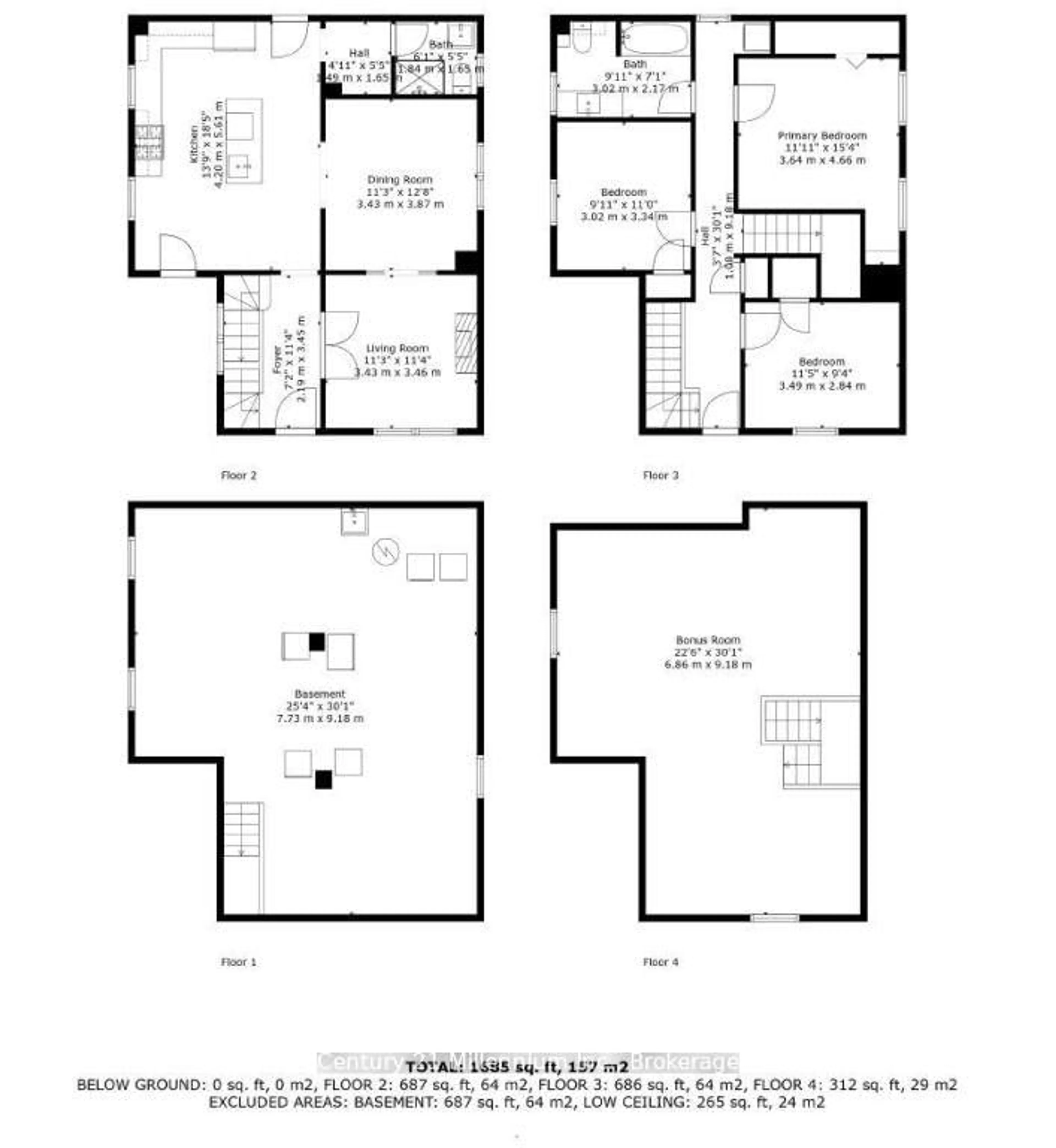 Floor plan for 439 Birch St, Collingwood Ontario L9Y 2W4