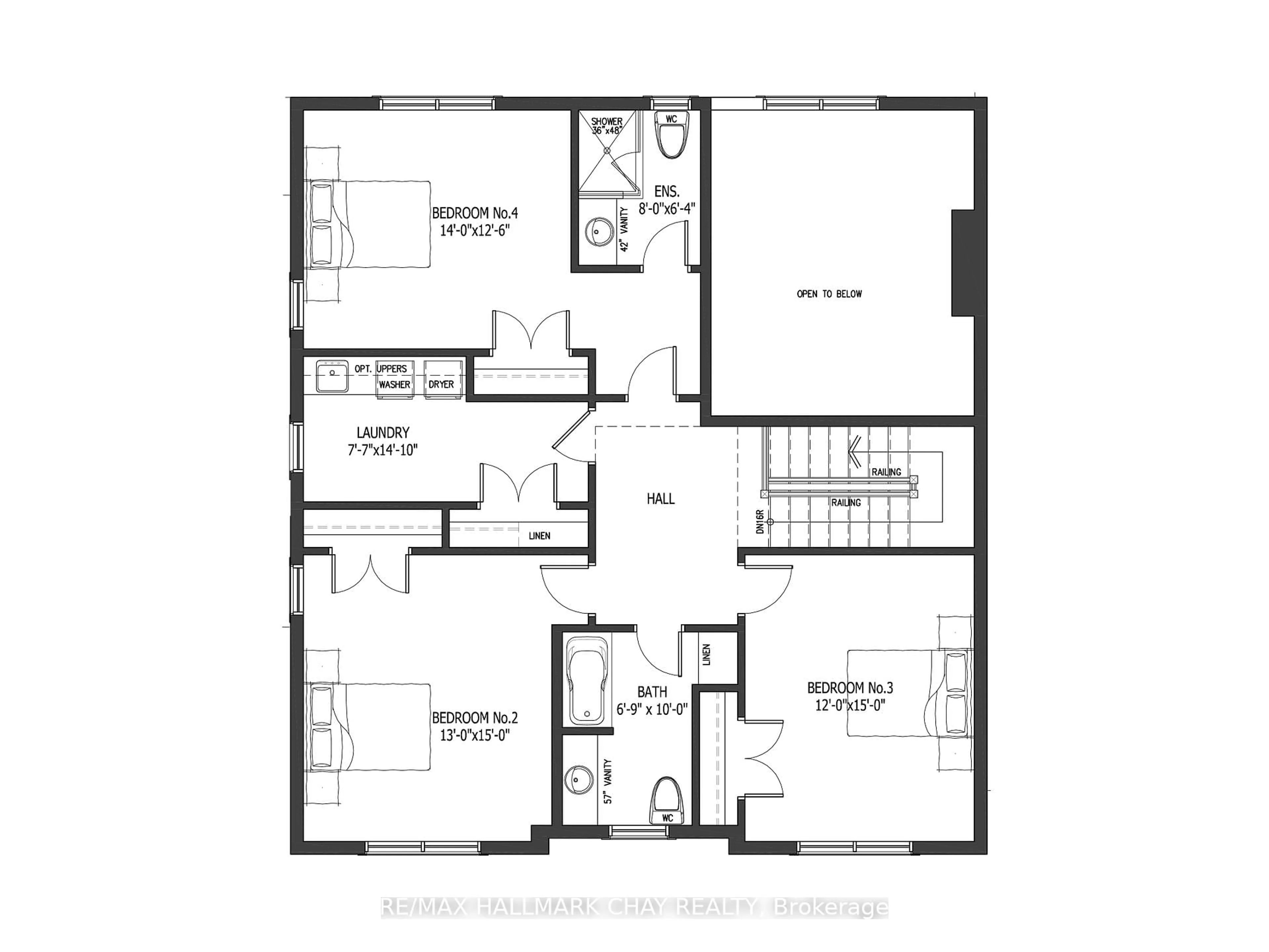 Floor plan for Lt 221 Friesian Crt, Oro-Medonte Ontario L0K 1E0