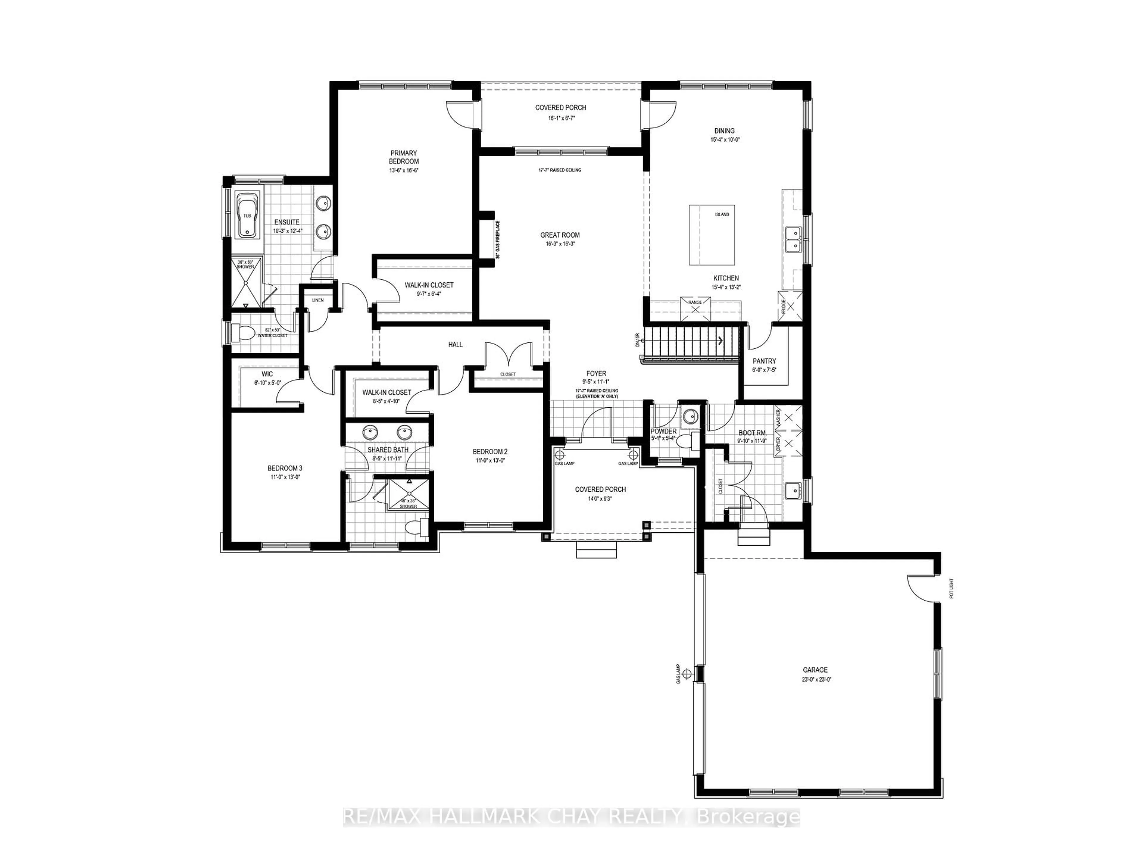 Floor plan for Lt 220 Friesian Crt, Oro-Medonte Ontario L0K 1E0